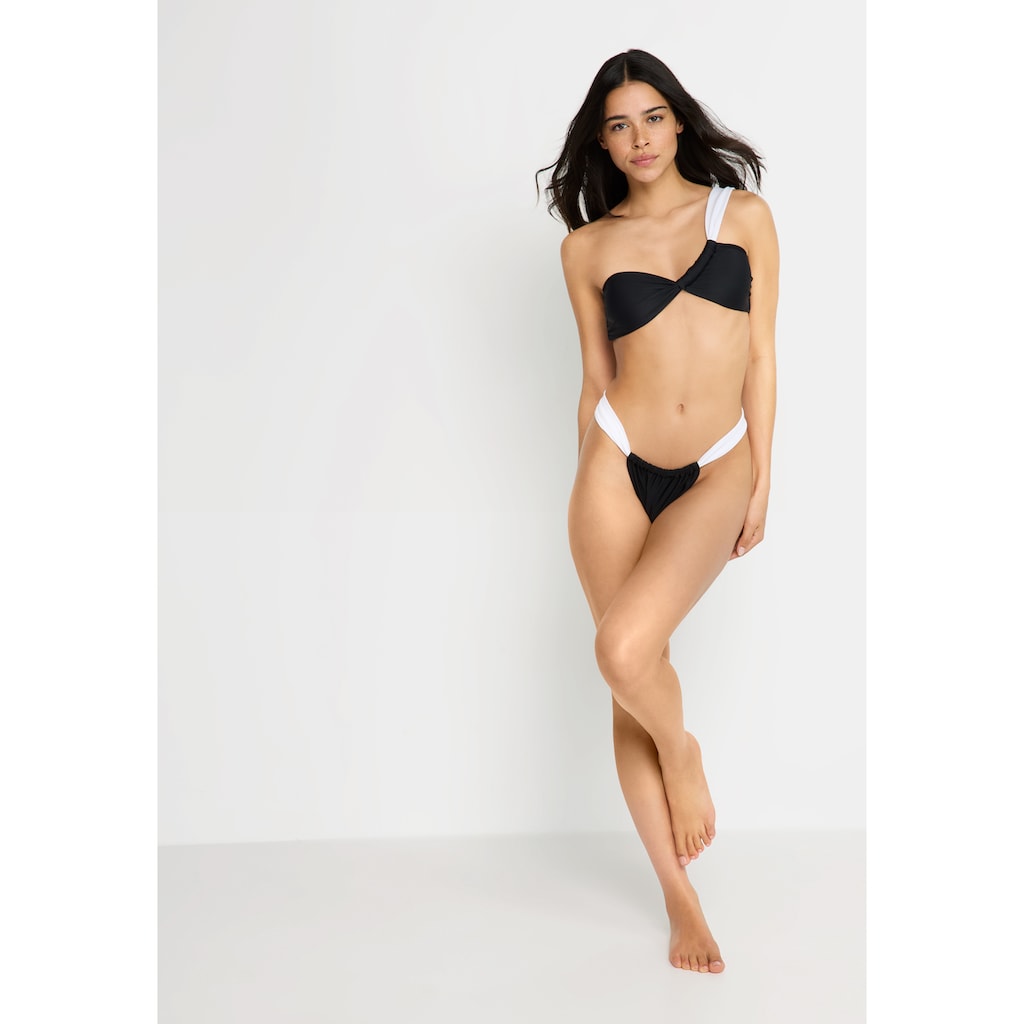 LSCN by LASCANA Bandeau-Bikini, mit One-Shoulder