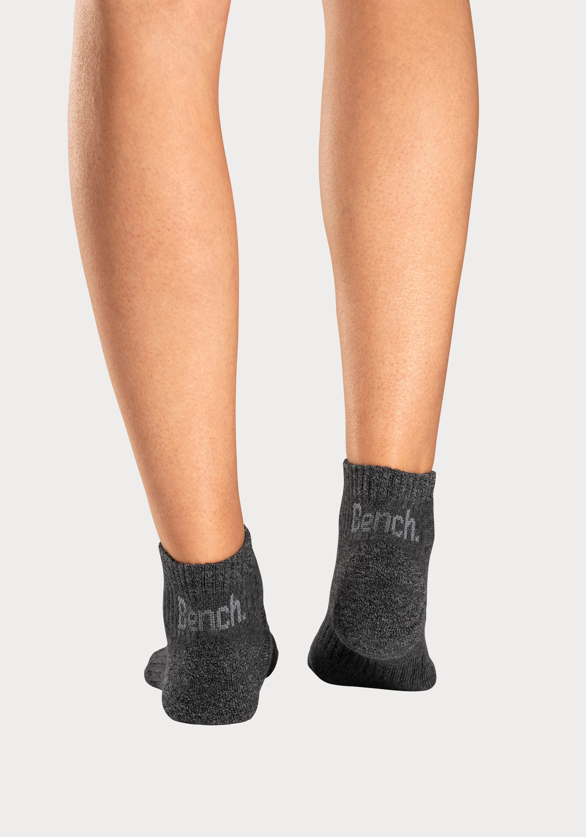 Bench. Kurzsocken Packung, 3 Stk. tlg. mit Mittelfussgummi und Pikee