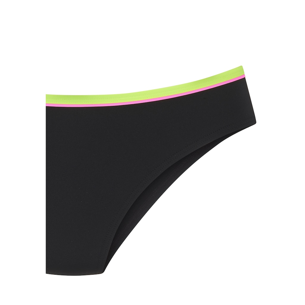 Buffalo Bikini-Hose »Pop«, Mit kontrastfarbigem Bund