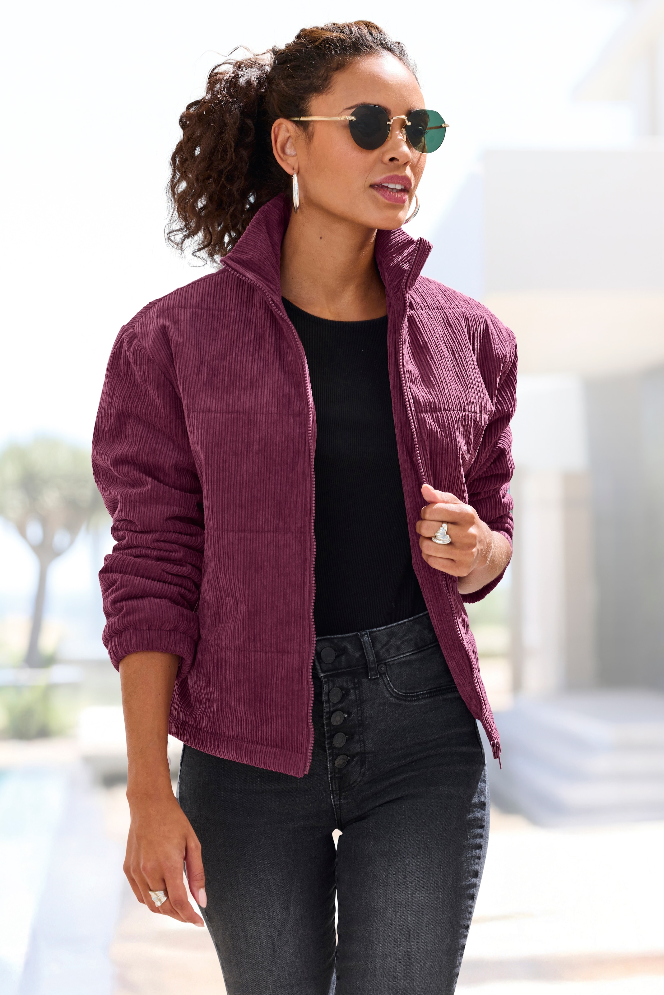 Buffalo Veste en velours côtelé