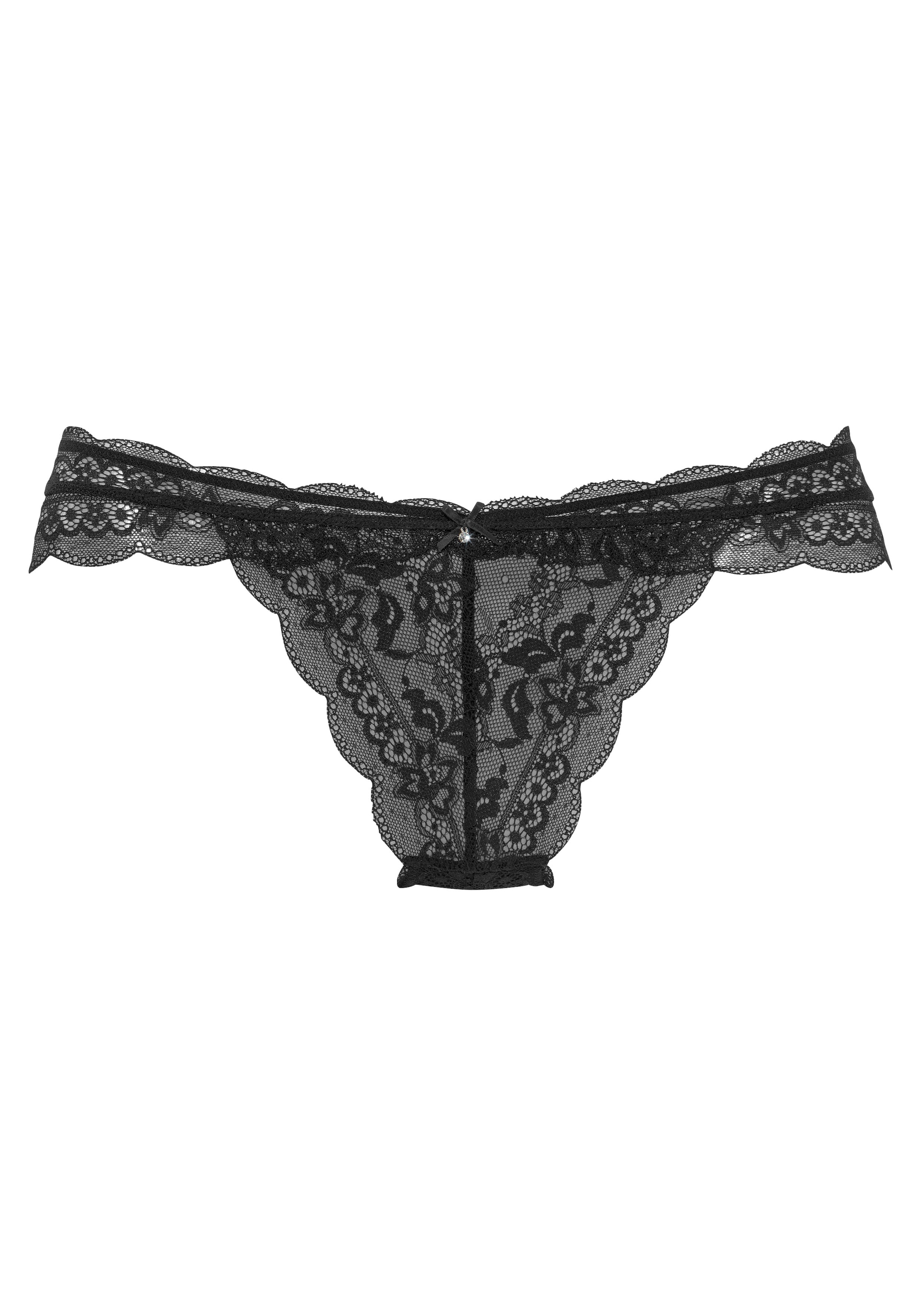 LASCANA Rioslip aus floraler Spitze