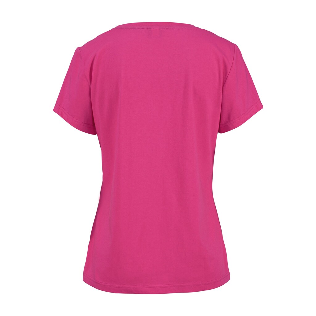 Vivance Dreams Pyjama, (Set, 3 teilig), mit Frontschriftzug