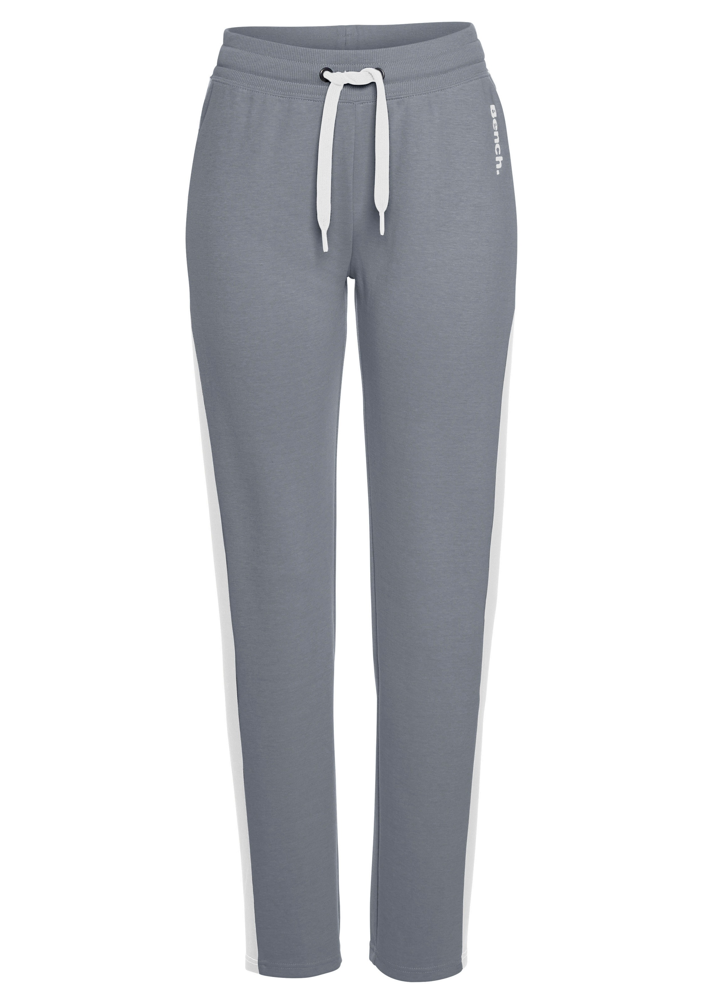 Bench. Loungewear Loungehose mit Seitenstreifen und geradem Bein, Loungewear