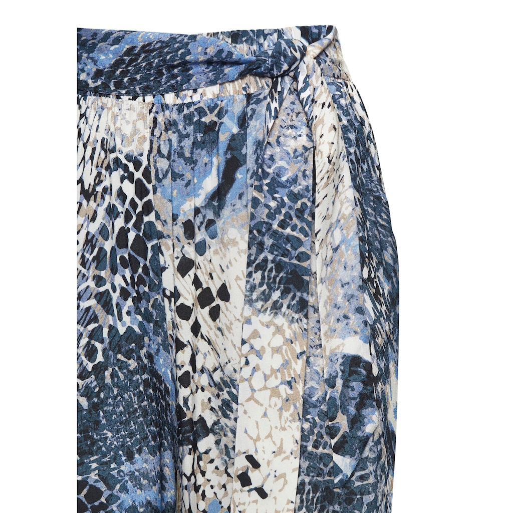 LASCANA Palazzohose, mit Bindeband, Schlupfhose, casual