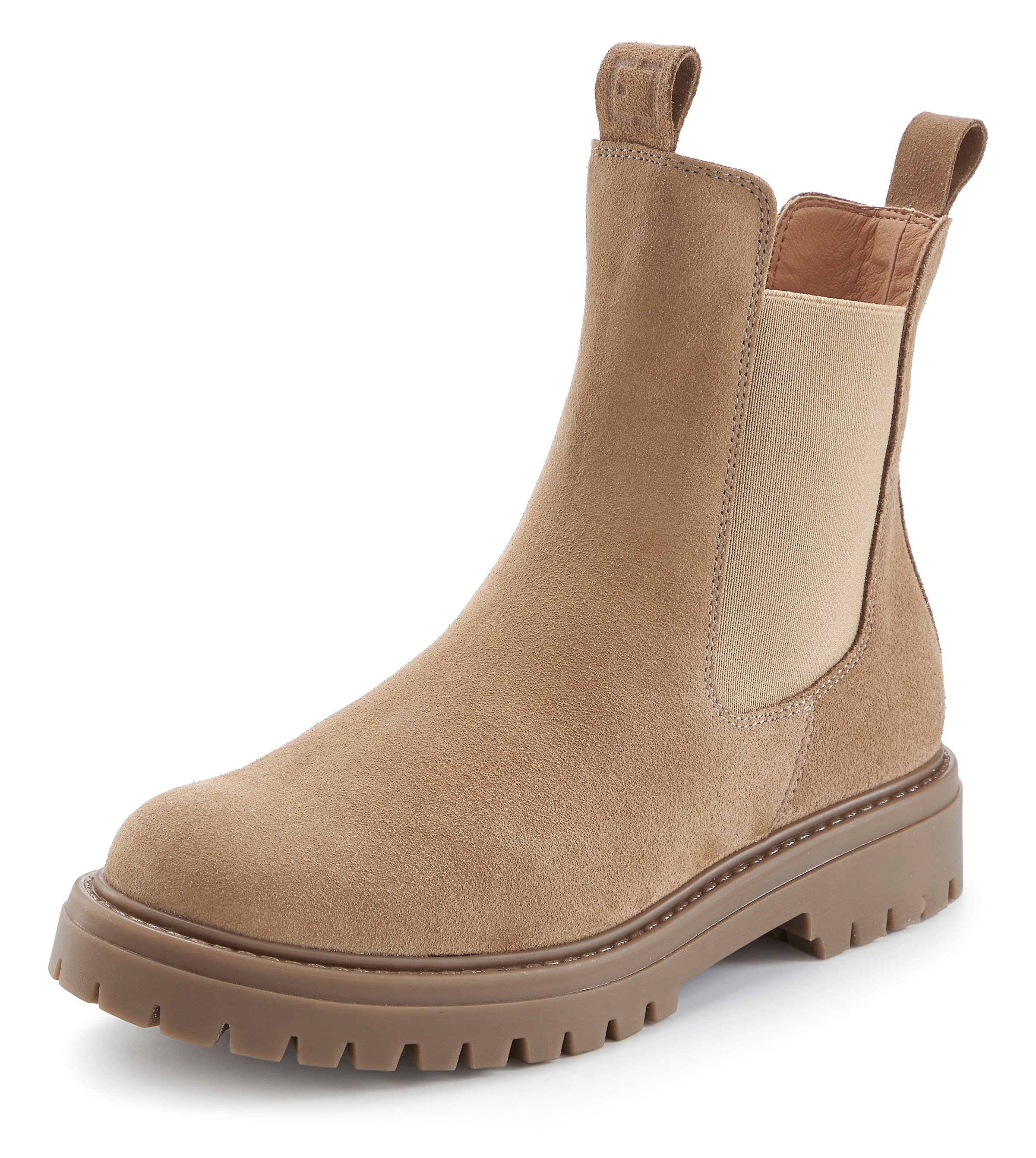 Elbsand Stiefelette  Chelseaboots, Schlupfstiefel, Bikerboots aus Leder