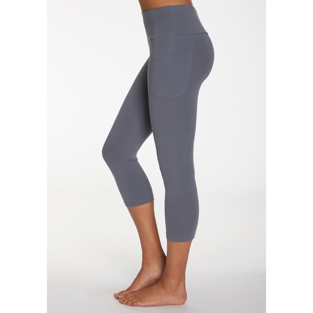 LASCANA ACTIVE 3/4-Leggings, mit Handytasche, Loungewear