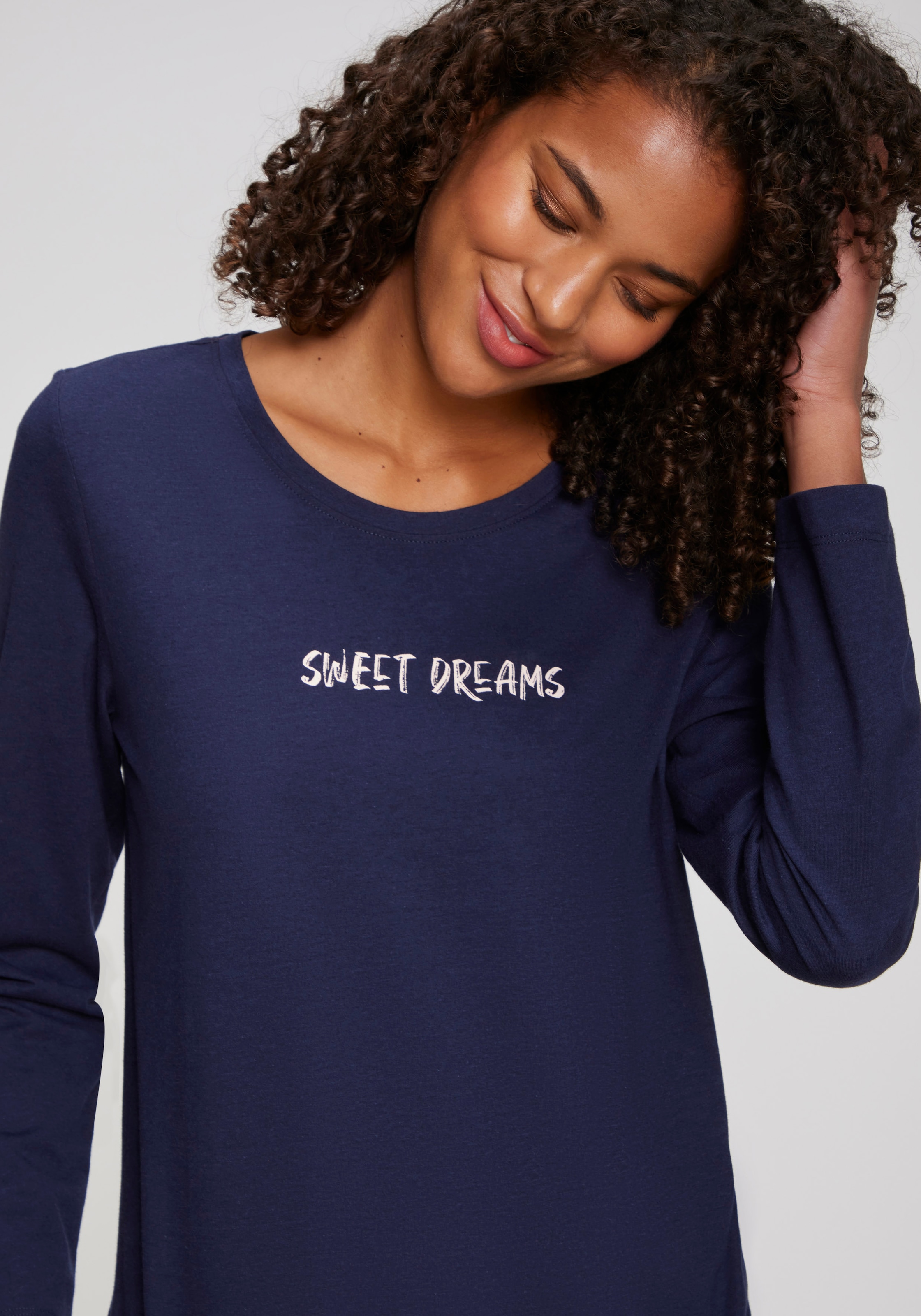 s.Oliver T-shirt à manches longues Mit kleinem Frontprint