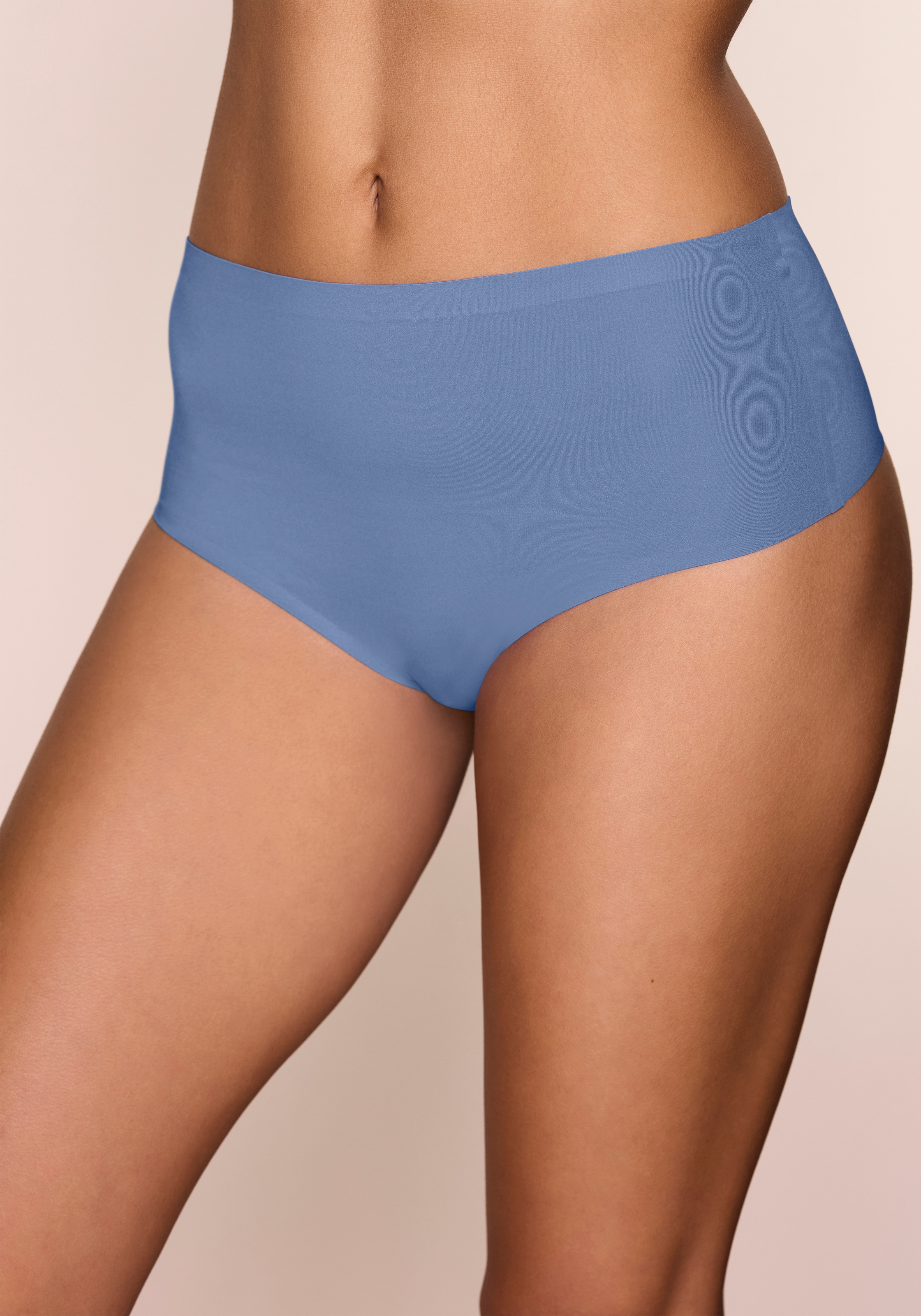 LASCANA String à taille haute »Superstretch« pack de 2,  Finition sans couture, qualité microfibre légère