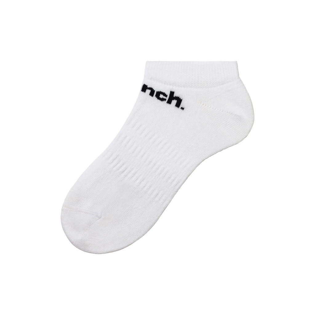 Bench. Sportsocken, (Packung, 12 Paar), Sneakersocken mit klassischem Logoschriftzug