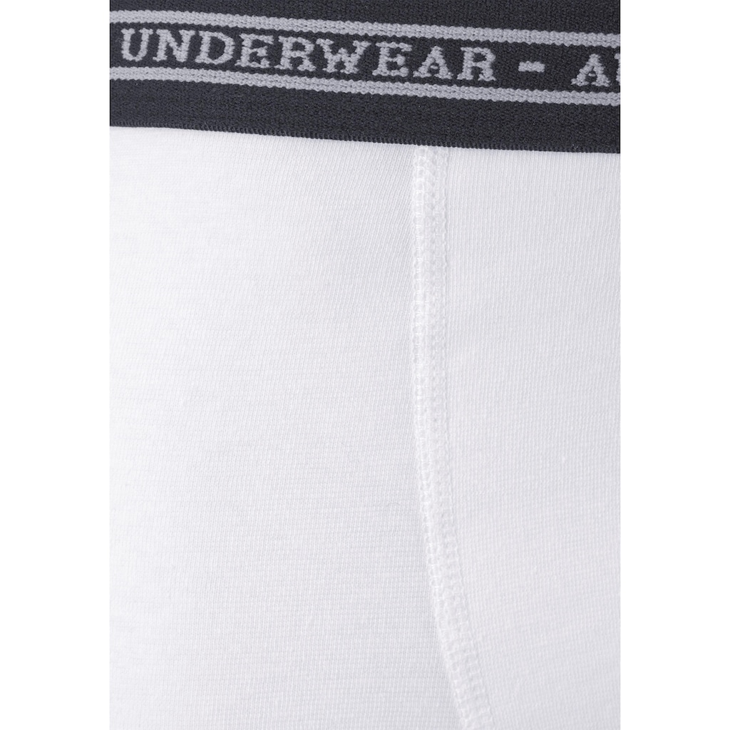AUTHENTIC LE JOGGER Boxer »Boxershorts für Jungen«, (Packung, 4 St.), in klassischer Passform mit Webbund