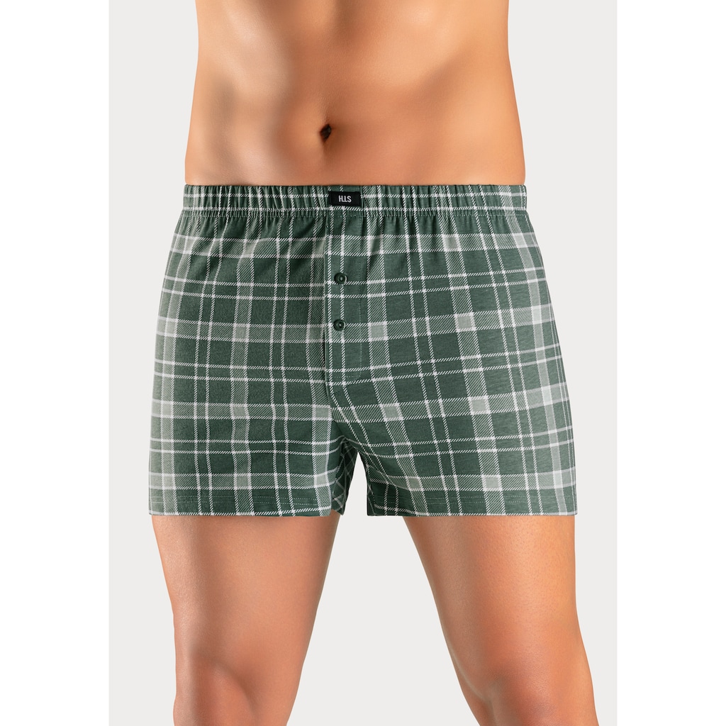 H.I.S Boxer »Boxershorts für Herren«, (Packung, 2 St.), in weiter Passform