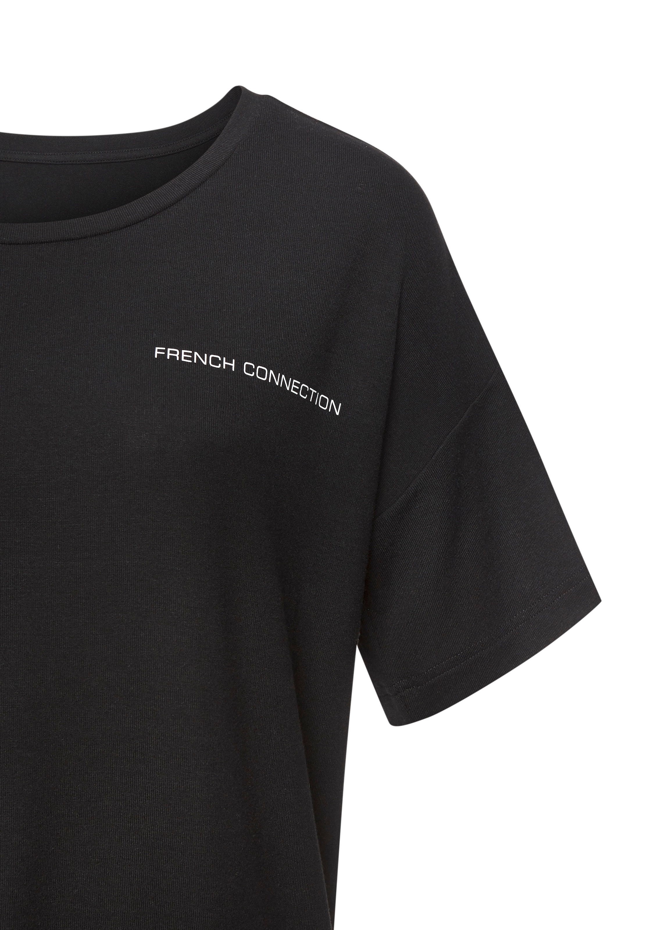 French Connection Nachthemd, mit grossem Logoprint auf dem Rücken