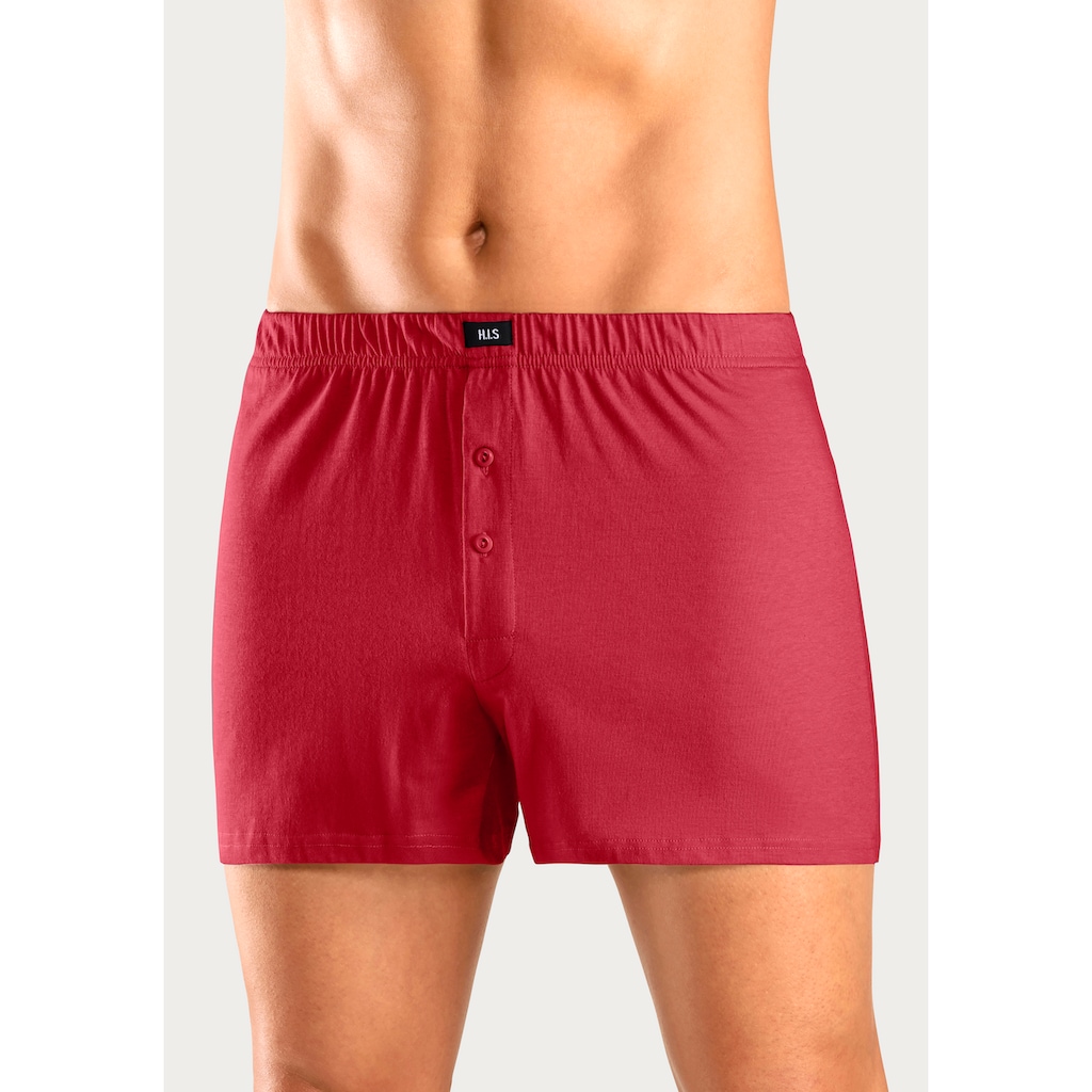 H.I.S Weiter Boxer »Herren Boxer«, (Packung, 5 St.), weite Passform, Komfortbund, aus Baumwoll-Stretch