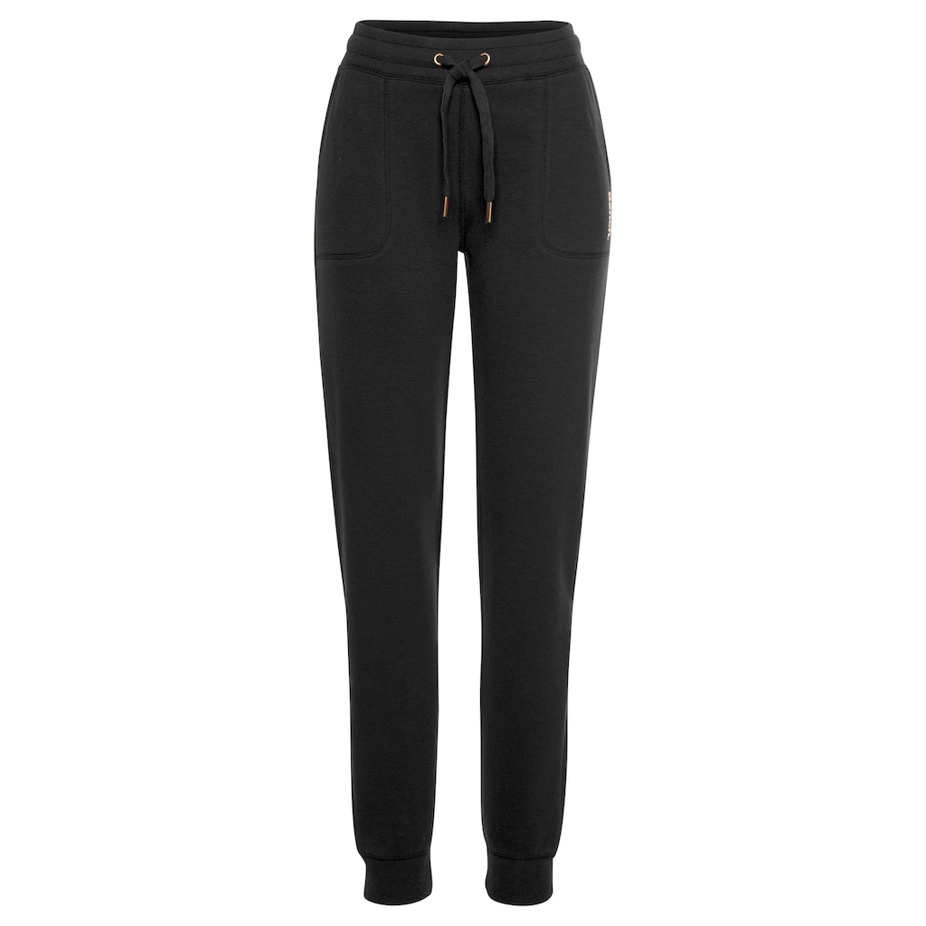 Bench. Loungewear Loungehose, mit aufgesetzten Taschen, Loungewear