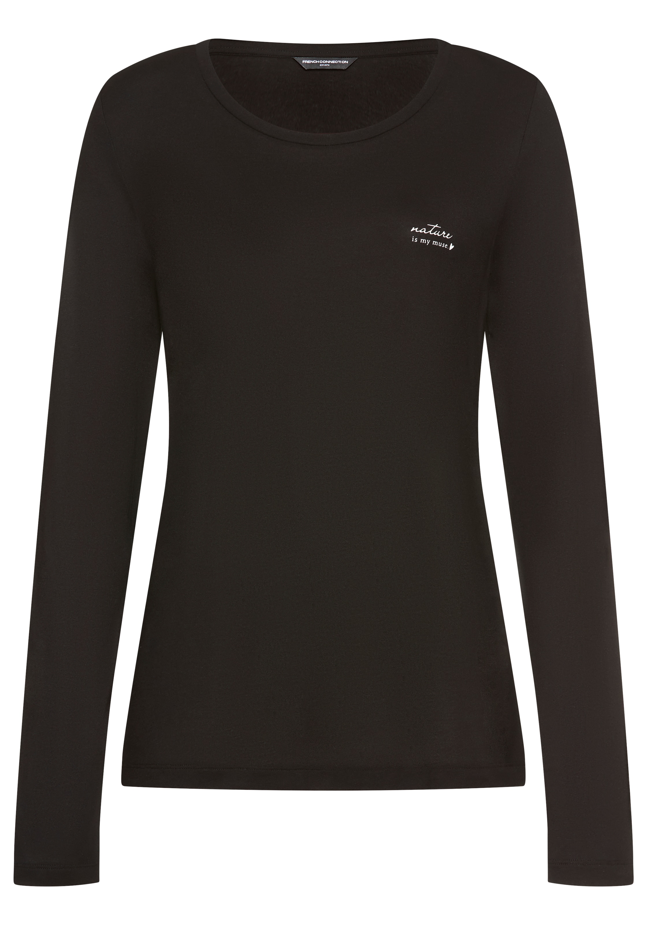 French Connection Pyjama 2 im zeitlosen Schwarz-Weiss-Look