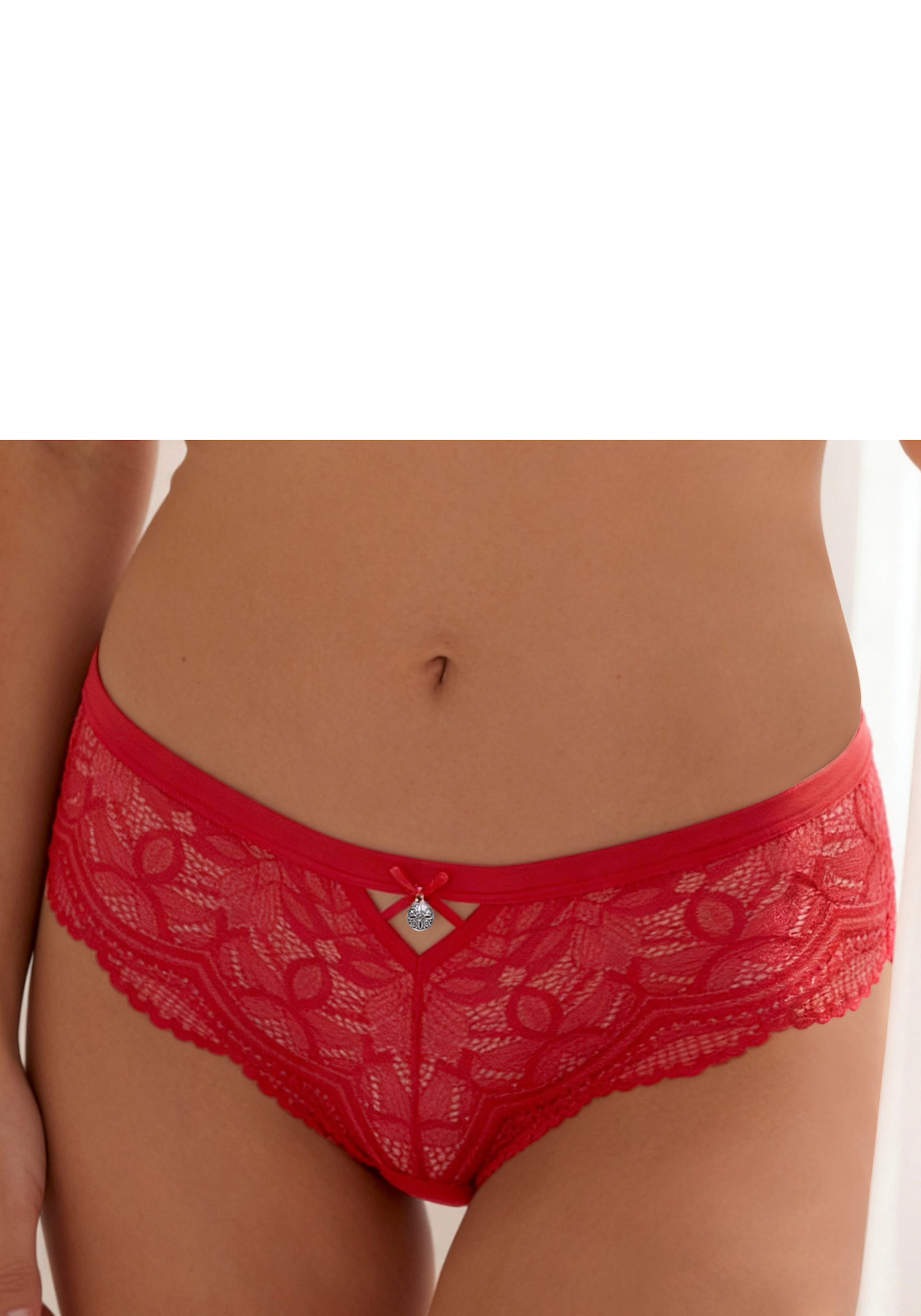 Nuance by Lascana Panty »Vivianna« rundherum aus transparenter Spitze