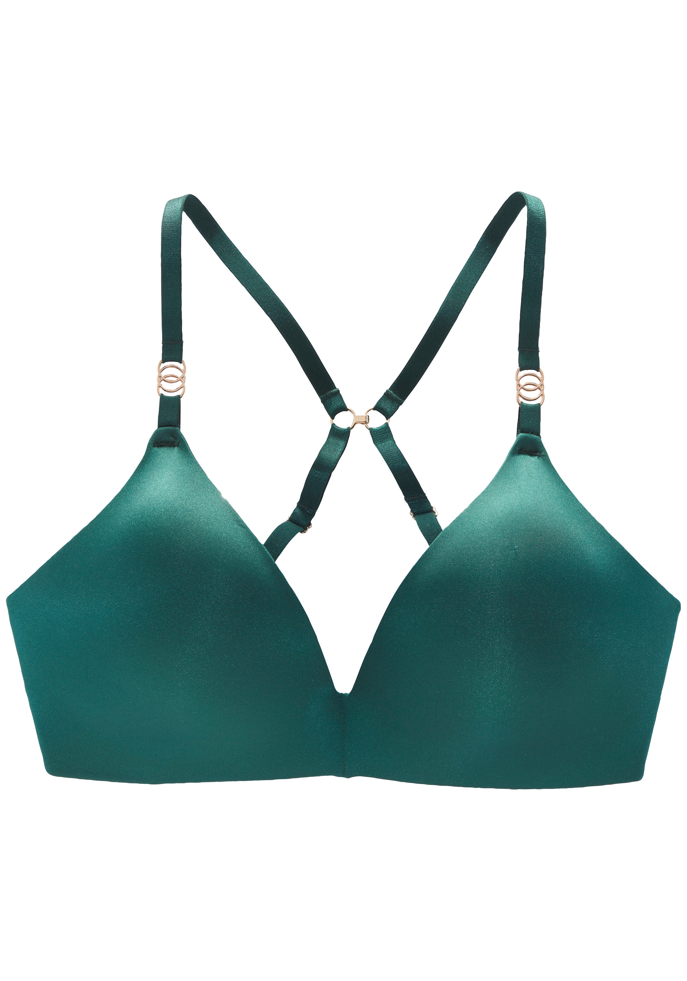 LASCANA Push-up-BH, ohne Bügel mit verschiedenen Tragevarianten, Dessous