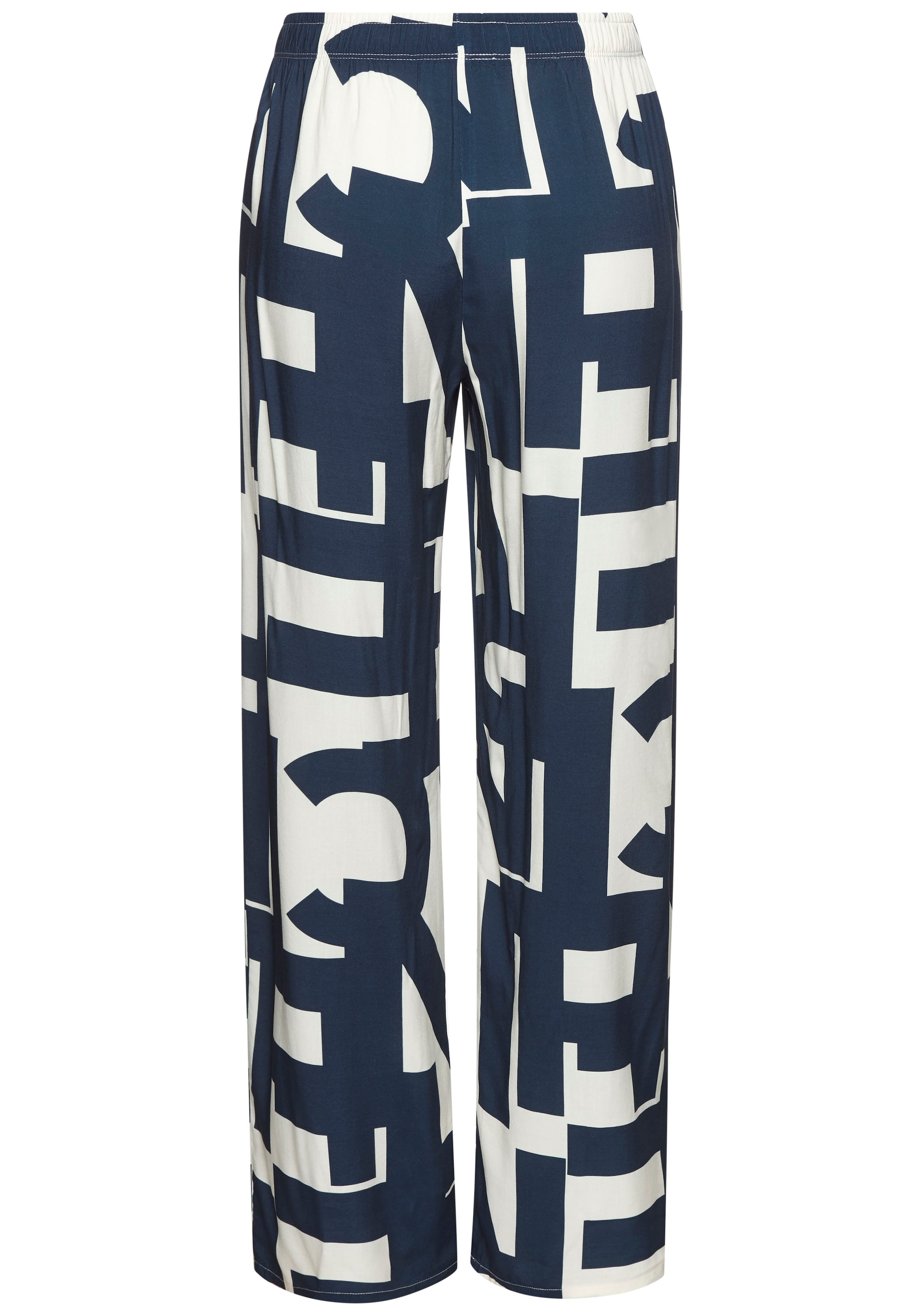 French Connection Pyjamahose, Gewebte Hemdenqualität aus Viskose