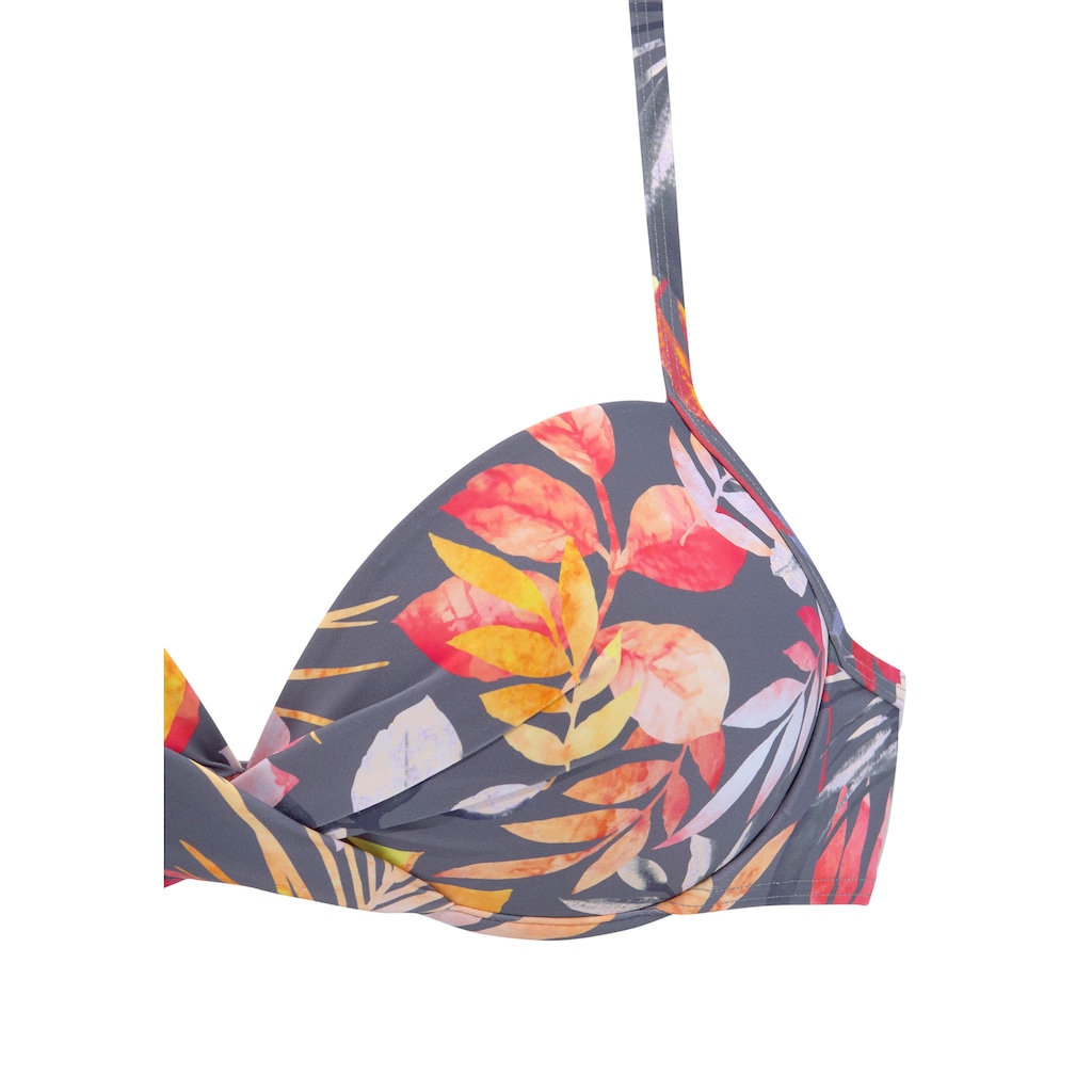 Vivance Push-Up-Bikini-Top »Leilani«, in getwisteter Optik