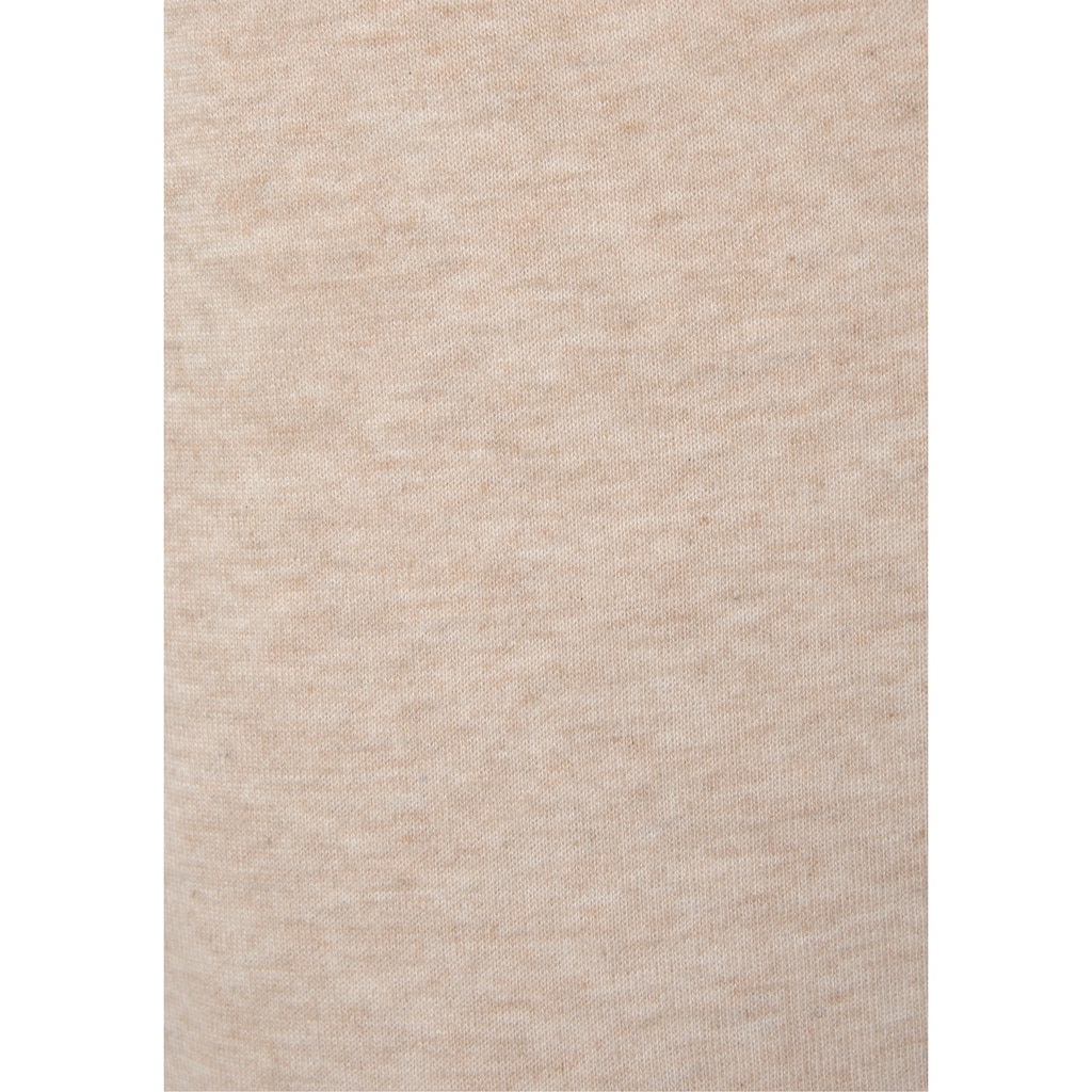 Bench. Loungewear Relaxhose, mit glänzender Logostickerei, Loungewear, Loungeanzug