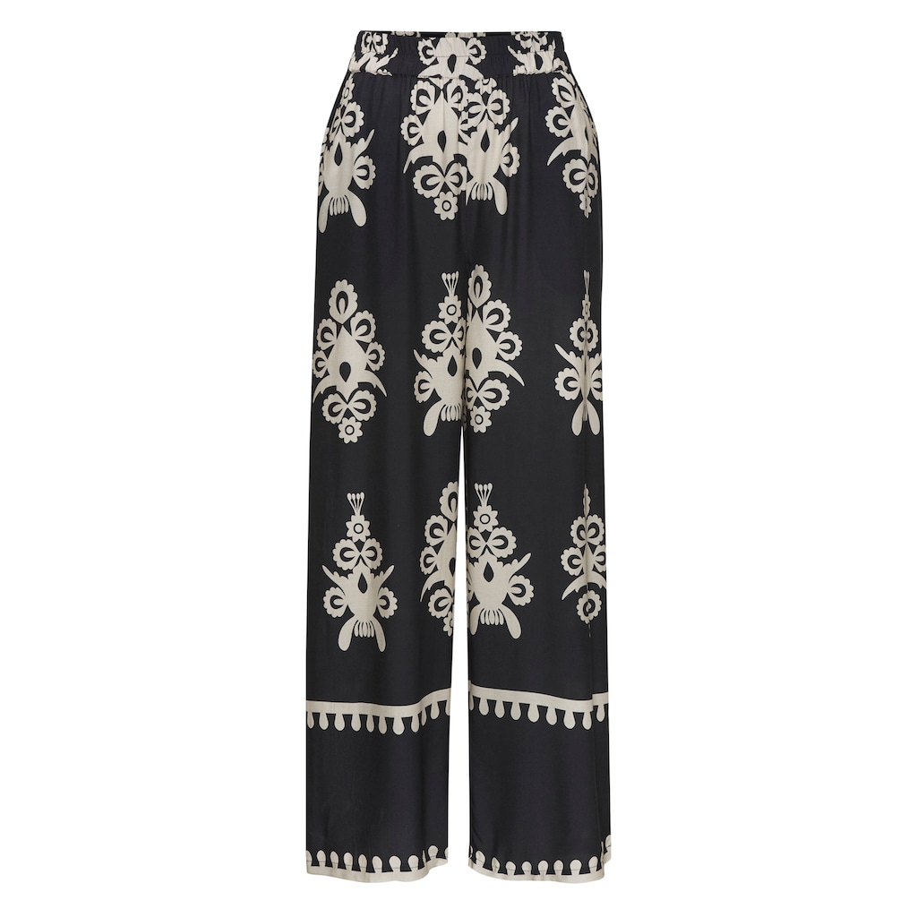 LASCANA Palazzohose, mit Ethnoprint, Sommerhose