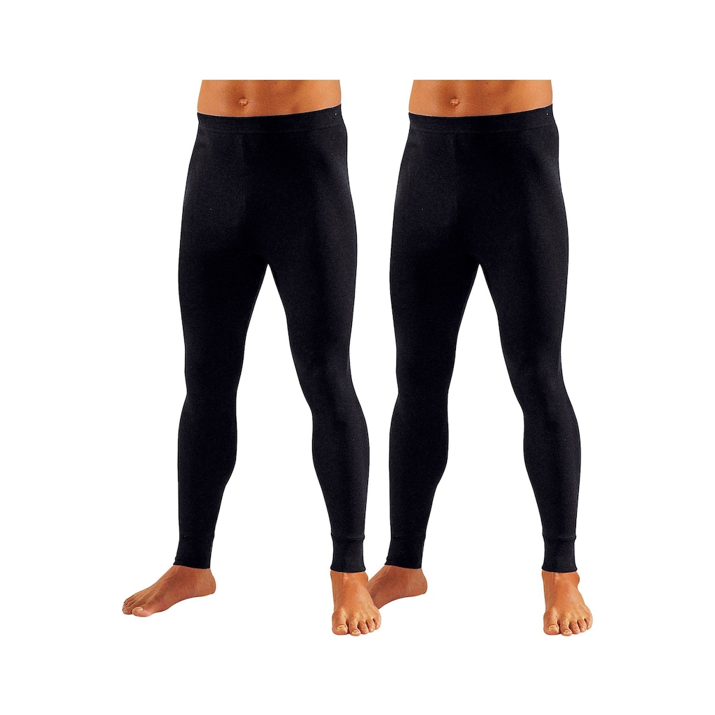 Clipper Lange Unterhose, (Packung, 2 St.), aus weichem Single Jersey