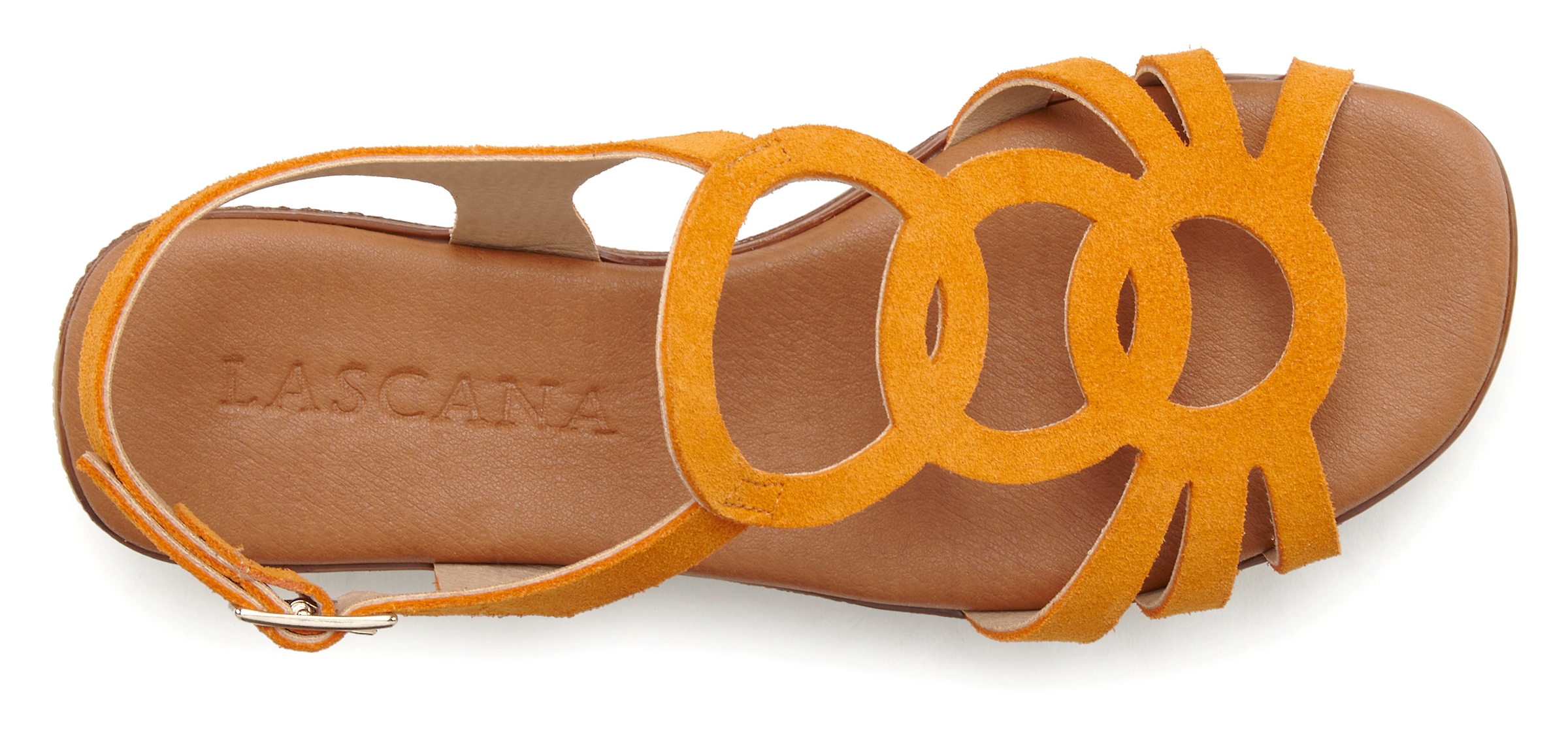LASCANA Sandale »Sommerschuh«, aus hochwertigem Leder, Sandalette, Sommerschuh