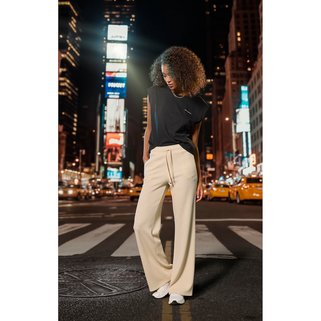 French Connection Loungepants, in gerippter Strickoptik
