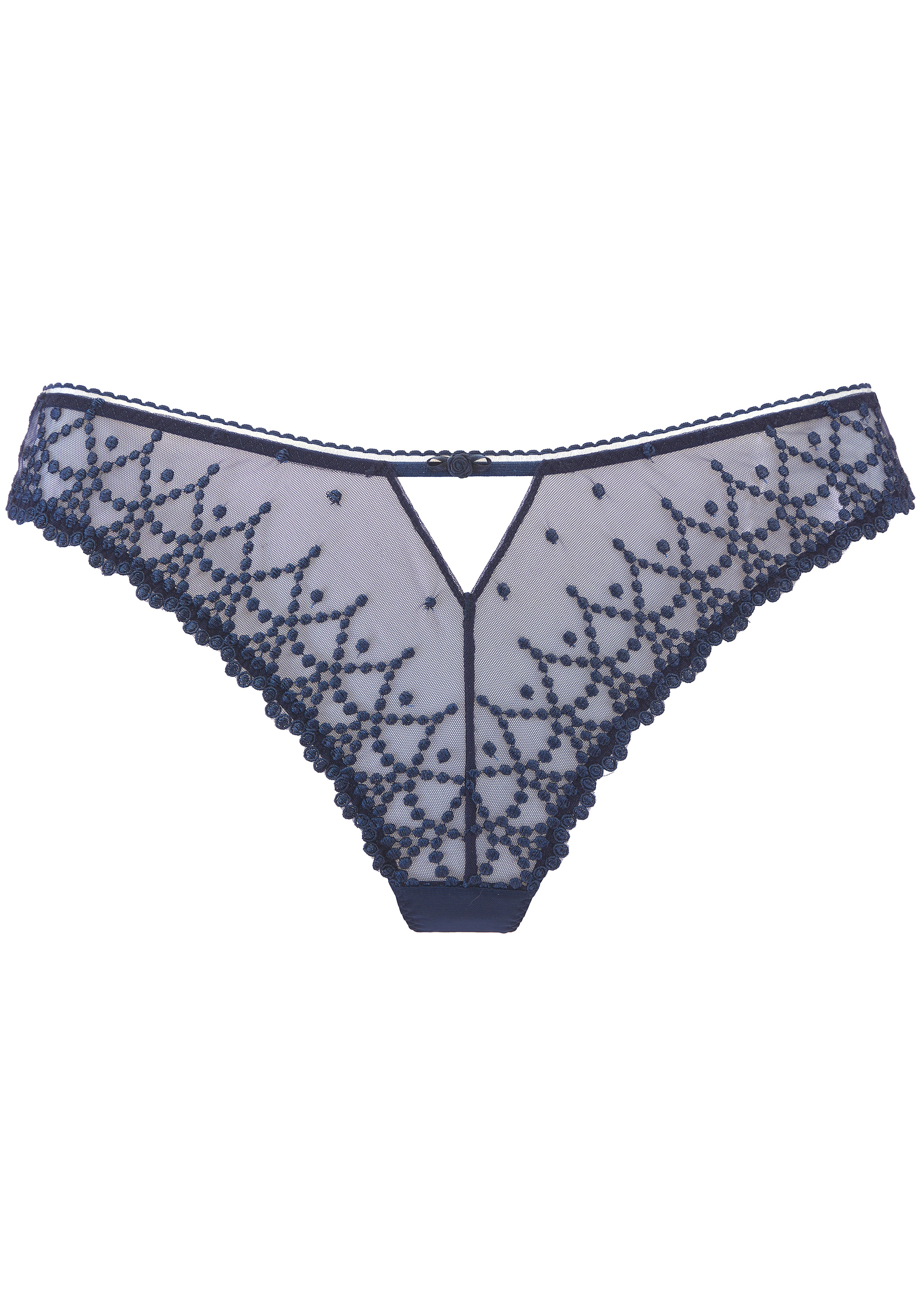 LASCANA String »Fabia« en dentelle brodée noble à l’aspect légèrement transparent