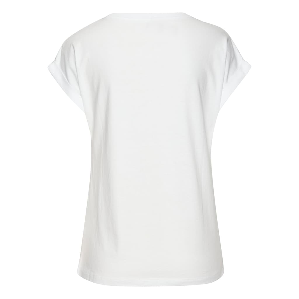 Venice Beach Kurzarmshirt, mit Frontprint, T-Shirt aus Baumwolle, lockere Passform