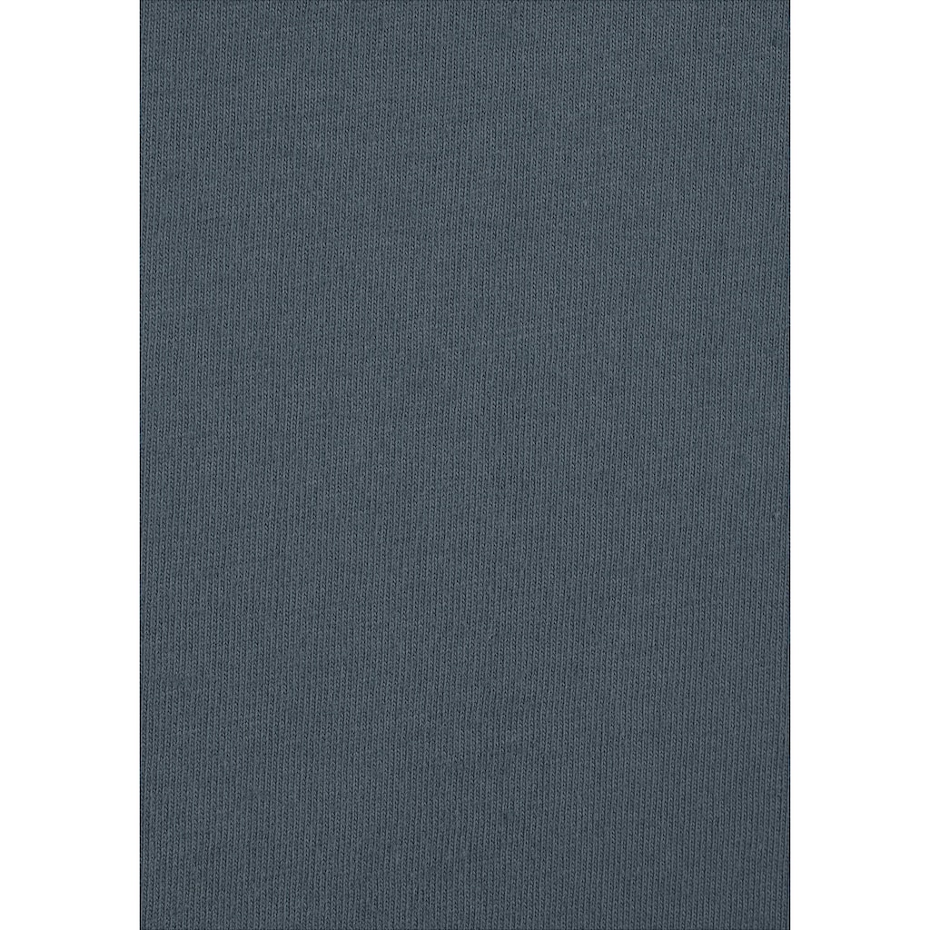 Buffalo Shorty, (2 tlg.), mit gemusterter Shorts und softem Basic T-Shirt
