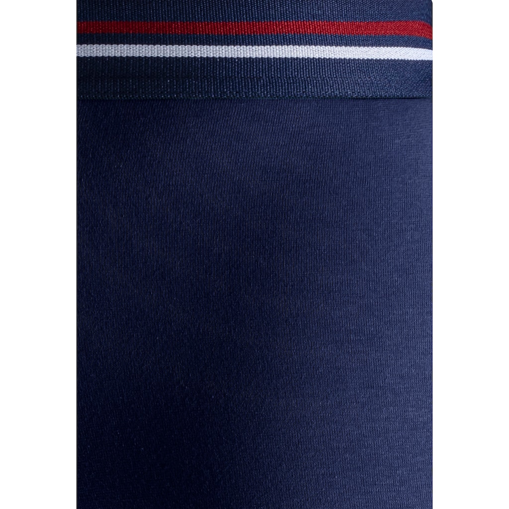 H.I.S Boxer »Boxershorts für Herren«, (Packung, 5 St.), mit Streifen und Markenlogo im Bund