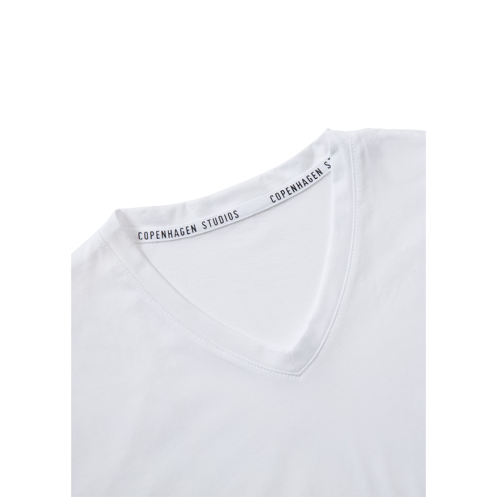 Copenhagen Studios T-Shirt, (3er-Pack), Unterziehshirt aus hochwertiger Bio-Baumwolle
