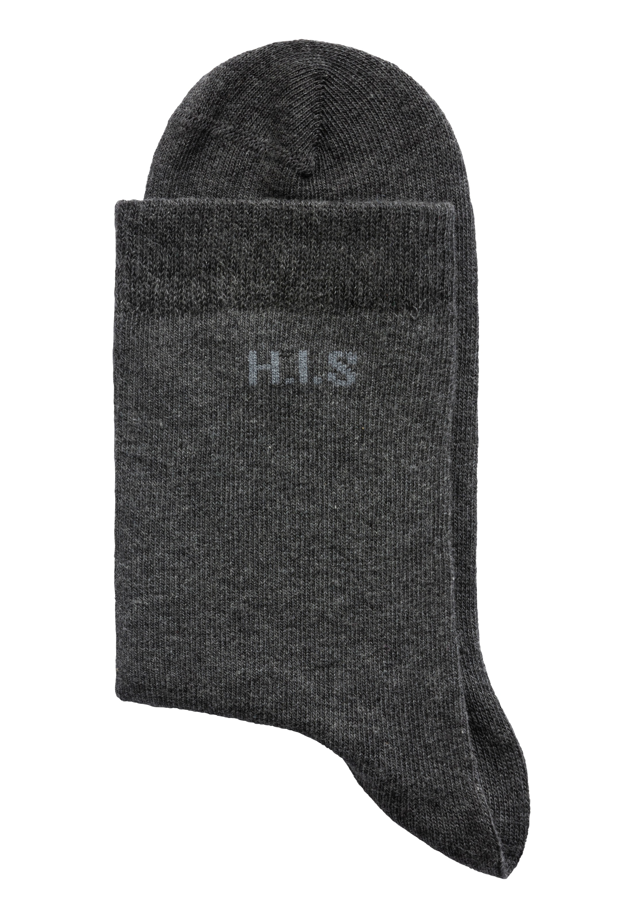 H.I.S Socken, (Packung, 16 Paar), mit eingestricktem Markenlogo