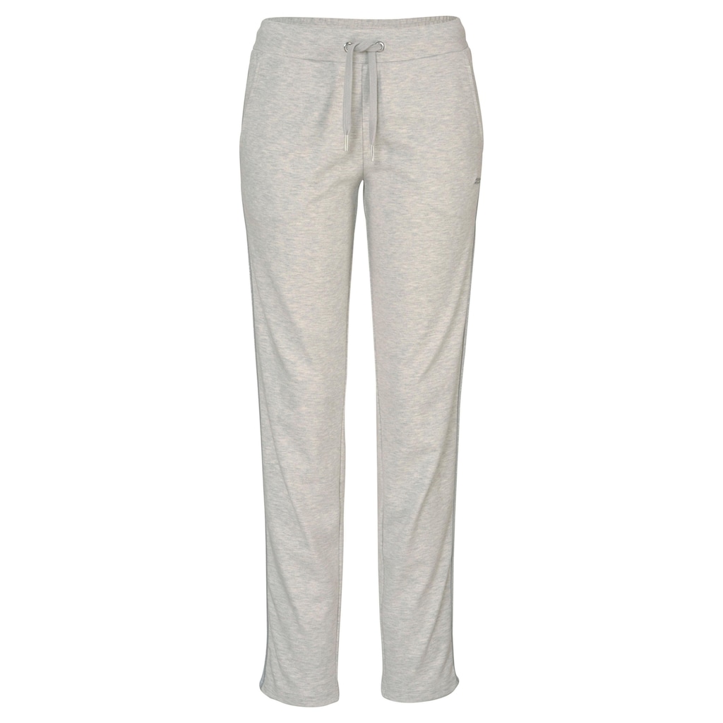 Bench. Loungewear Homewearhose, mit Metallic-Streifen, Loungewear, Loungeanzug