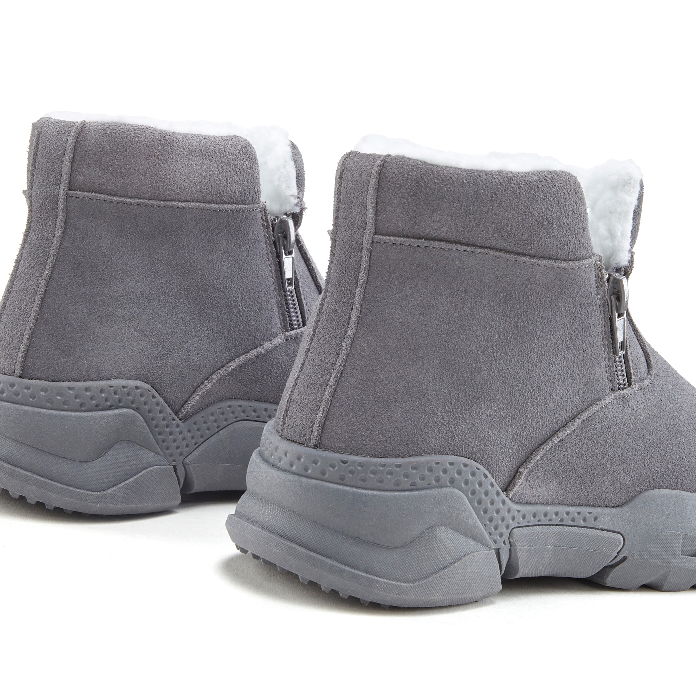 Vivance Stiefelette, aus Veloursleder und mit Warmfutter, Winterstiefel, Stiefel, Boots