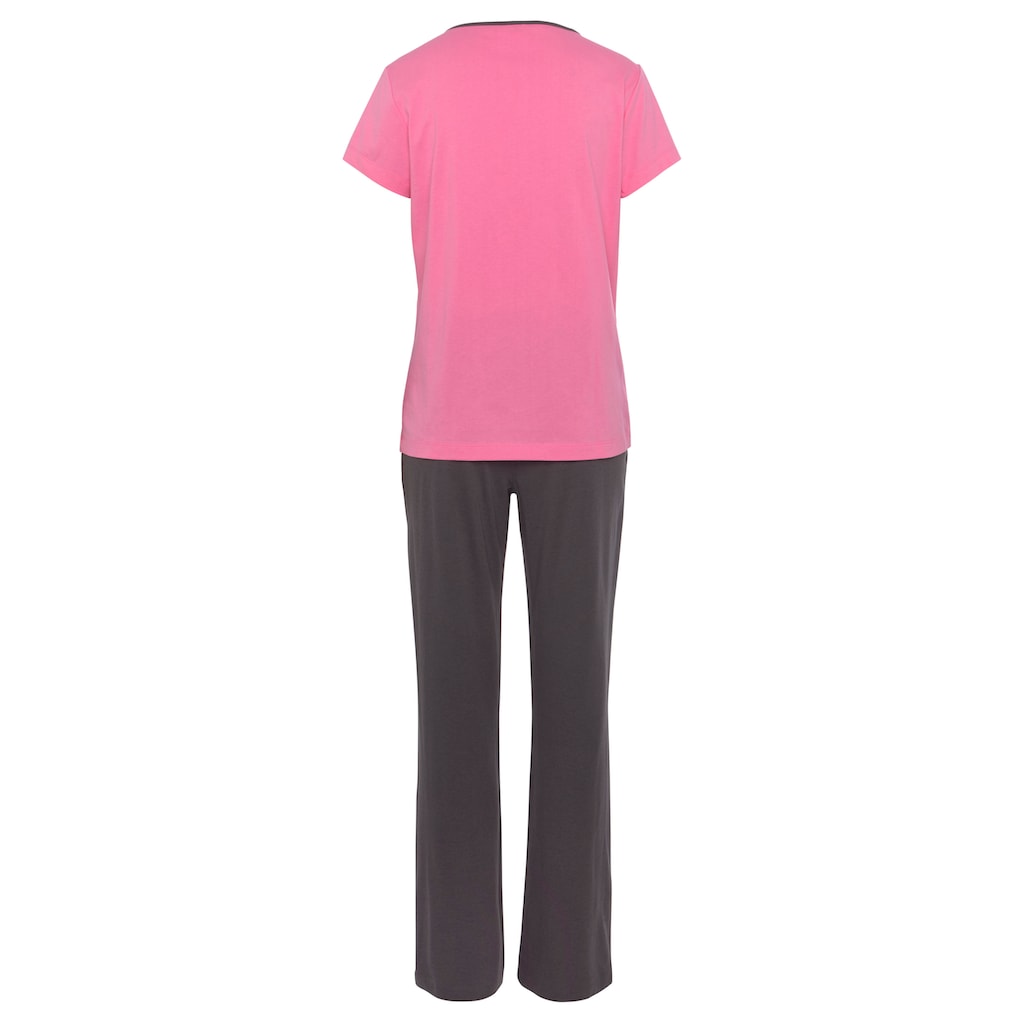 Peanuts Pyjama, (2 tlg.), mit Snoopy Druck