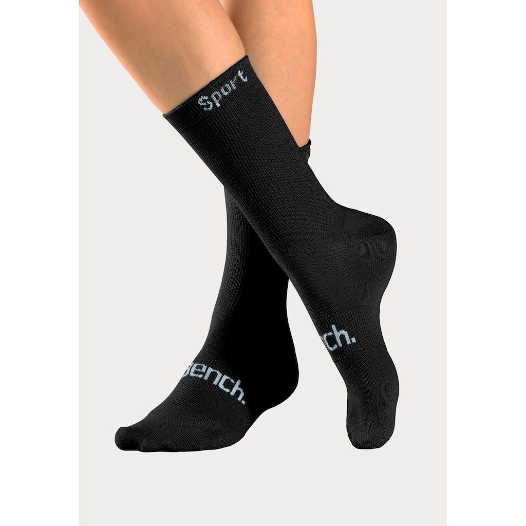 Bench. Sportsocken, (Packung, 6 Paar), mit antibakterieller Feuchtigkeitsregulierung
