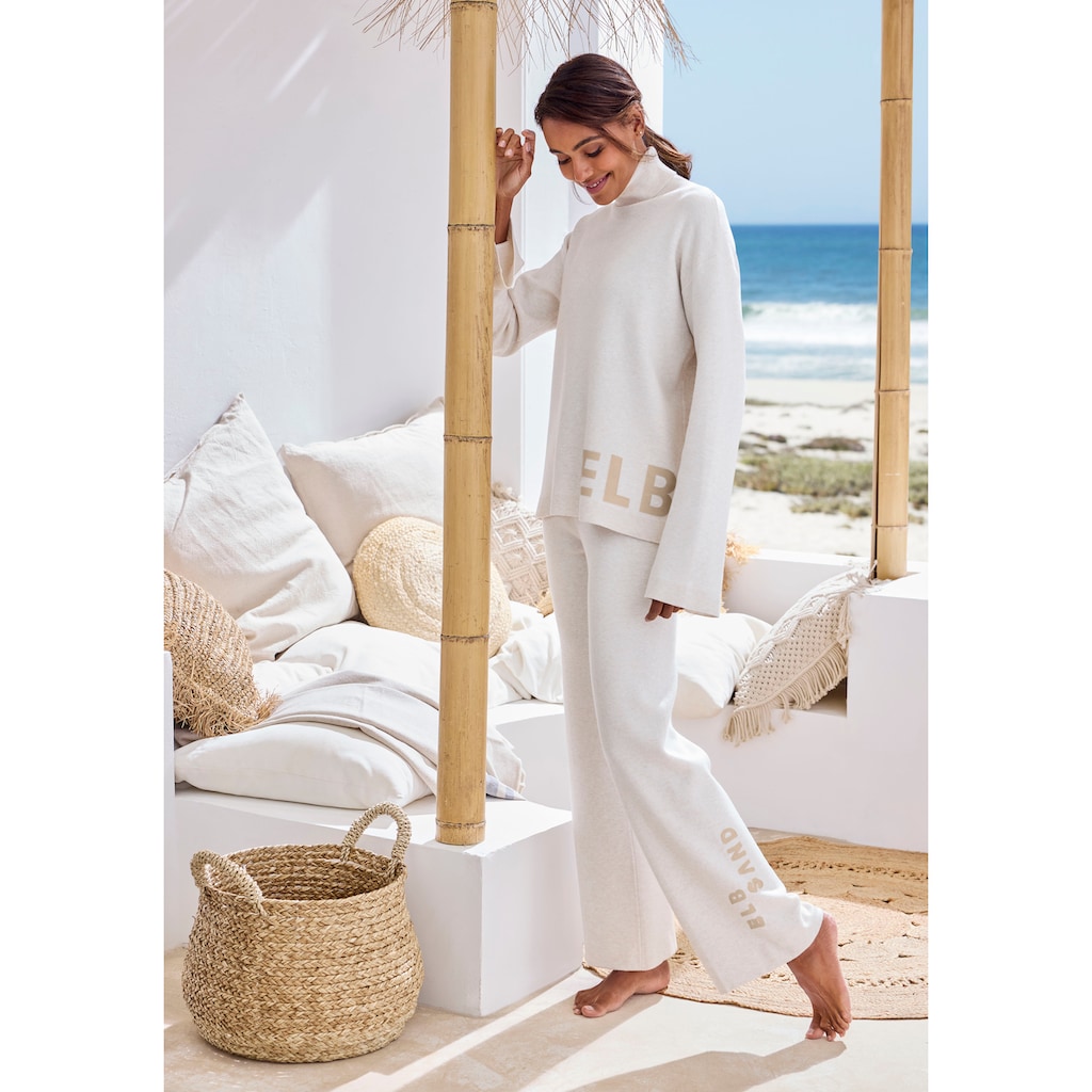 Elbsand Sweater, Rollkragenpullover aus hochwertigem Strick, Loungewear