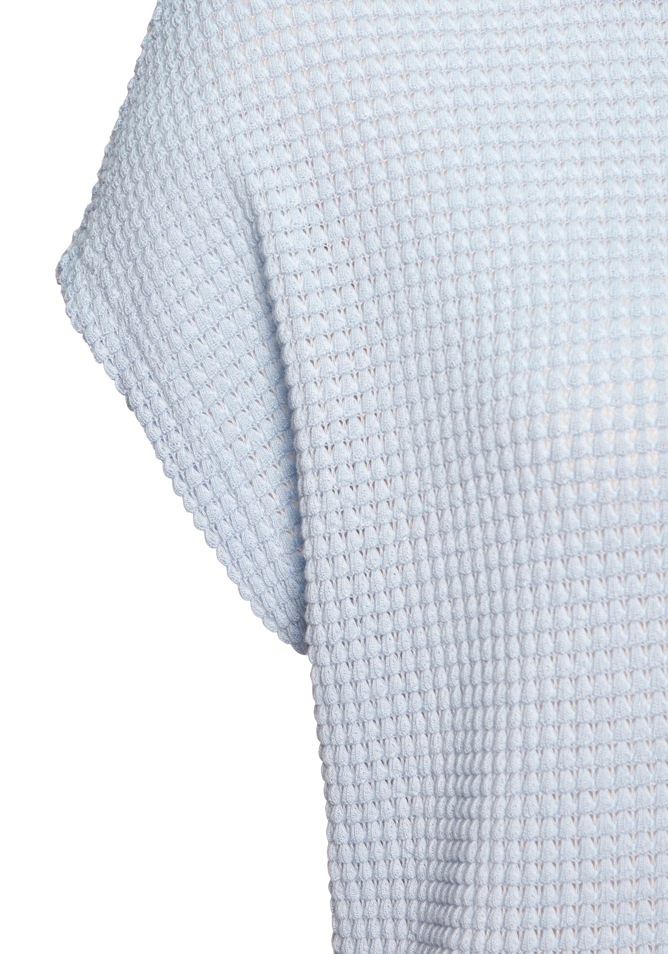 Vivance T-shirt à manches courtes »aus bügelfreiem Waffelstrick«