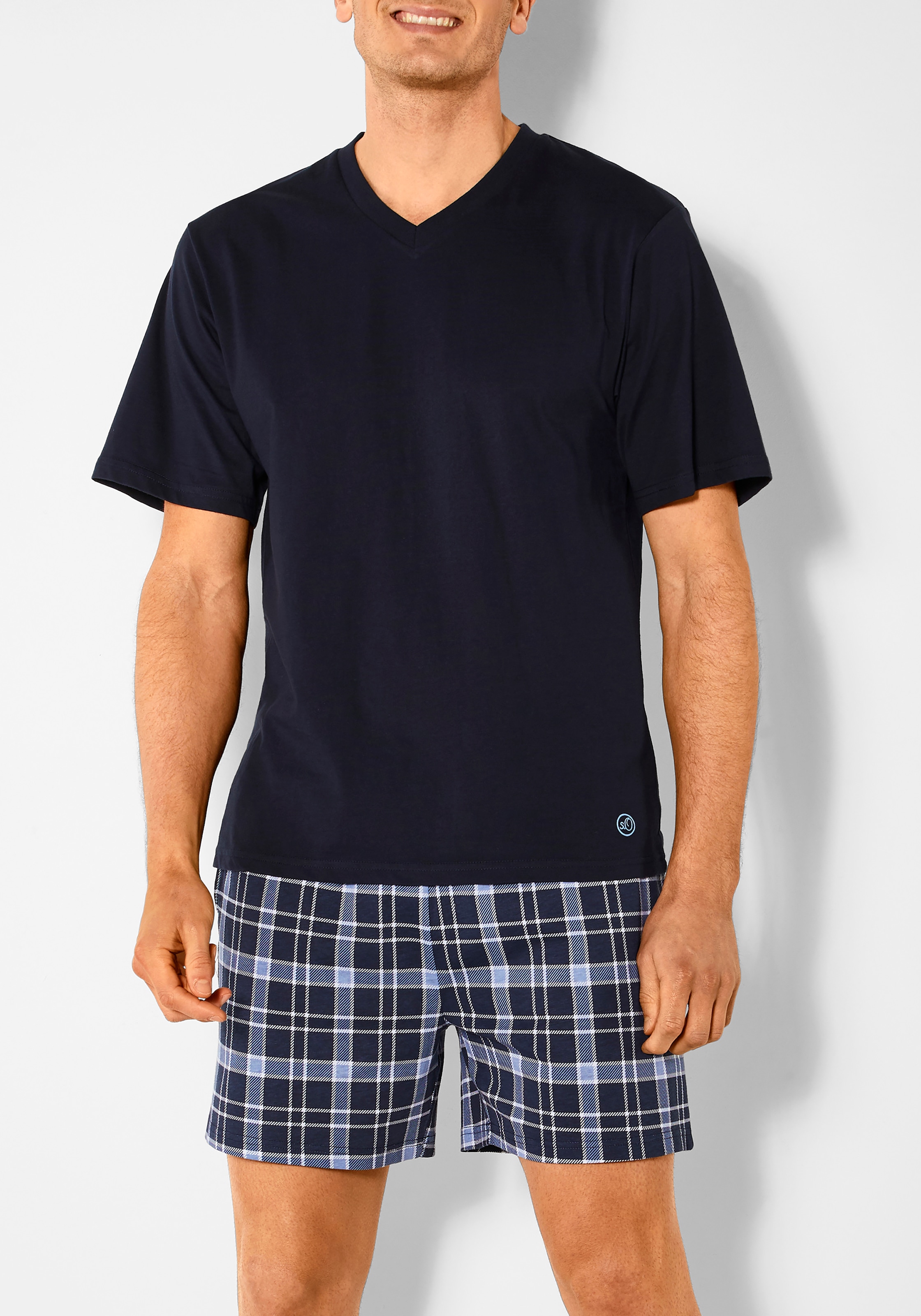 s.Oliver Pyjama 1 Stück, 2 tlg. mit seitlichen Eingrifftaschen