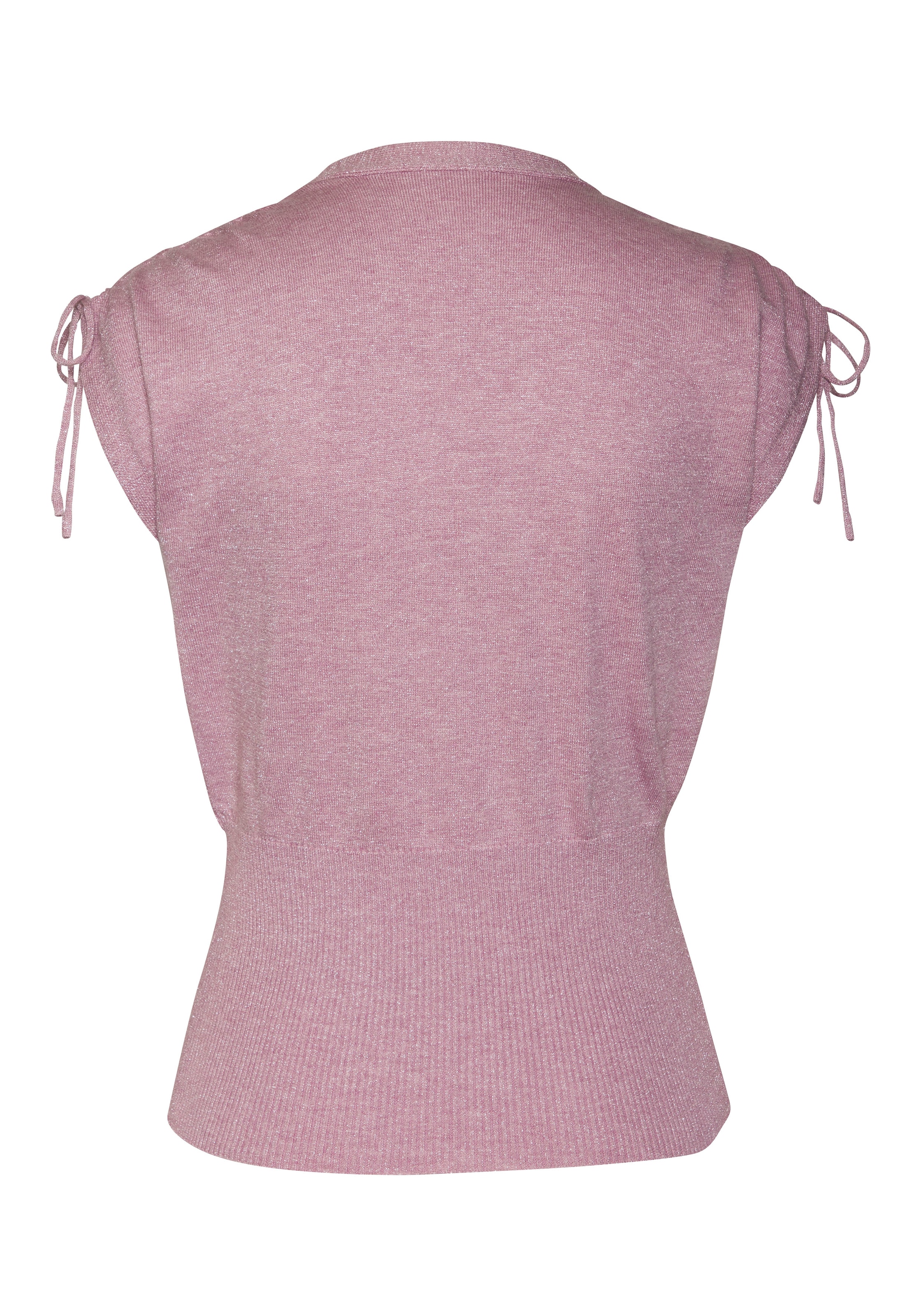 LASCANA Stricktop, mit glänzendem Lurexgarn