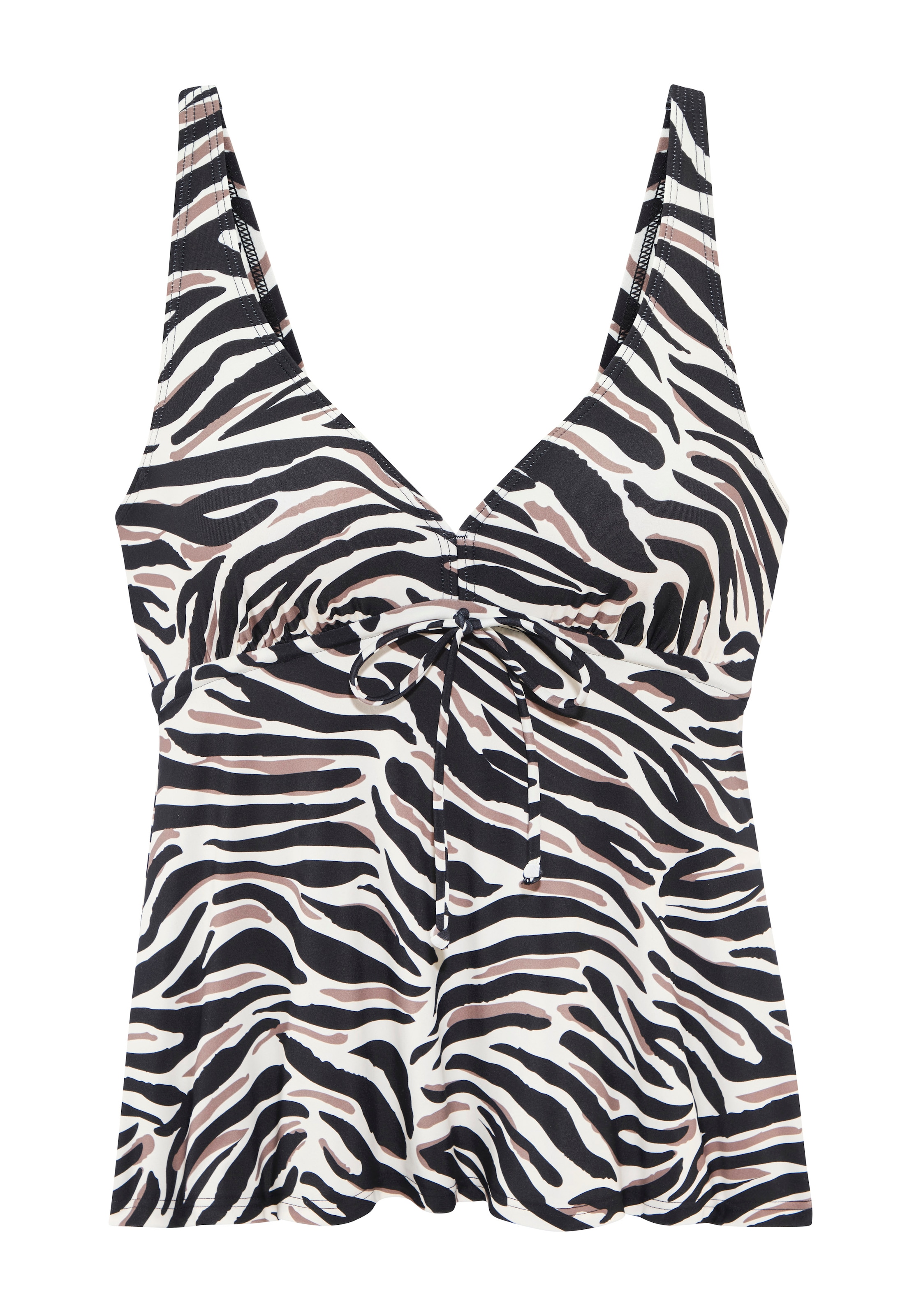 LASCANA Haut de tankini à armatures »Debbie« mit abstraktem Animal-Print