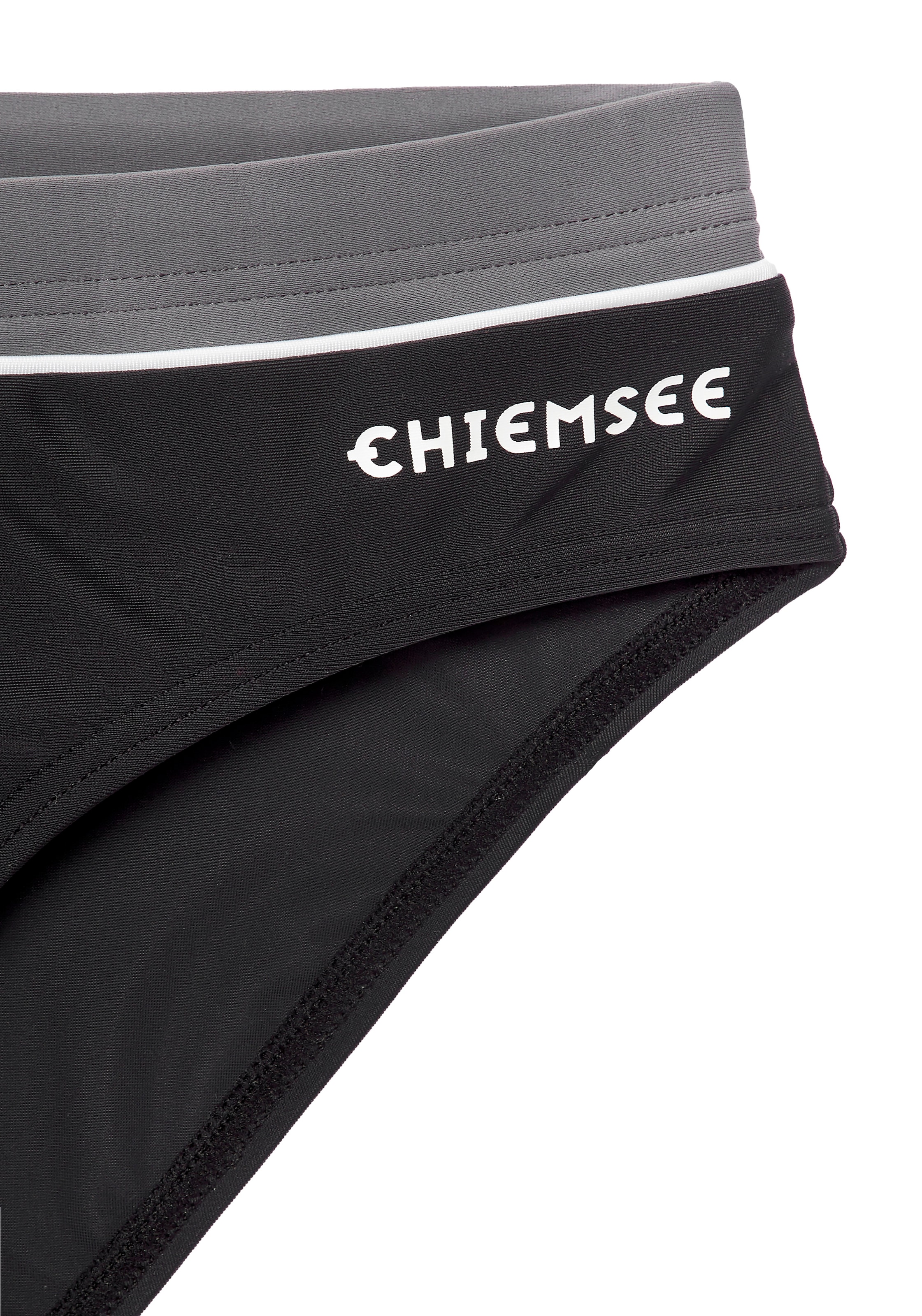 Chiemsee Badehose mit farblich abgesetztem Bund