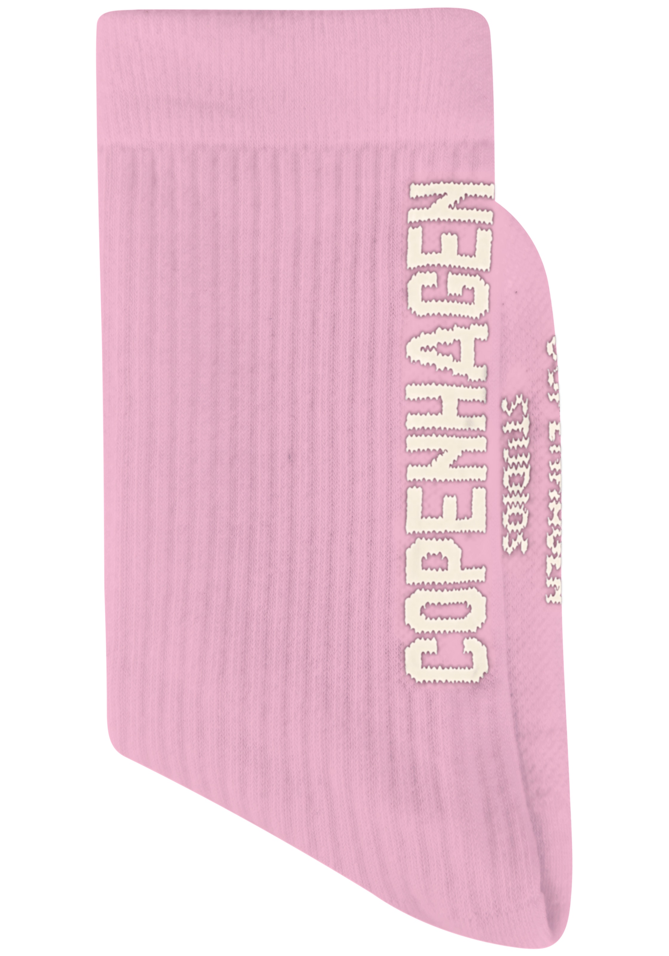 Copenhagen Studios Tennissocken, (Packung, 3 Paar), mit grossem Schriftzug