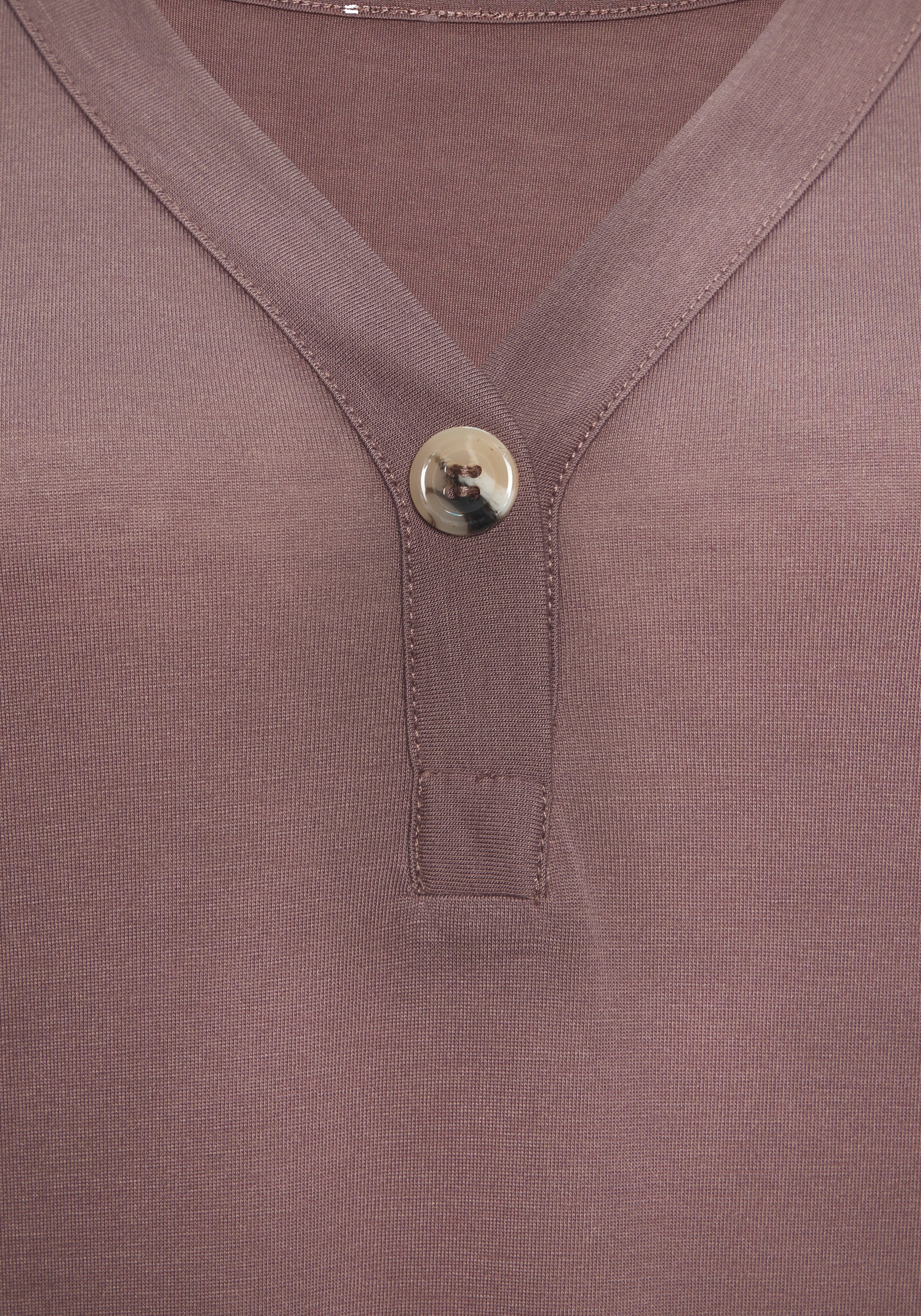 LASCANA Chemisier »mit Knopfdetails« t-shirt blouse d'été en qualité aérée avec viscose