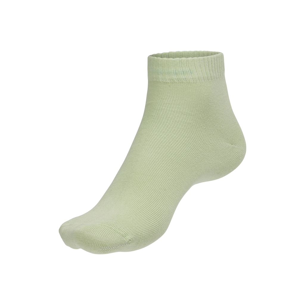H.I.S Kurzsocken, (Packung, 14 Paar), mit eingestricktem Markenlogo im Innenbund