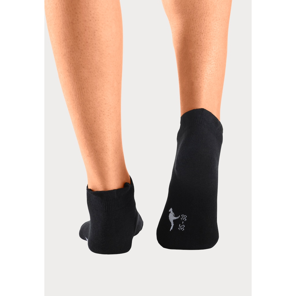 KangaROOS Sneakersocken, (Packung, 10 Paar), mit erhöhtem Bündchen