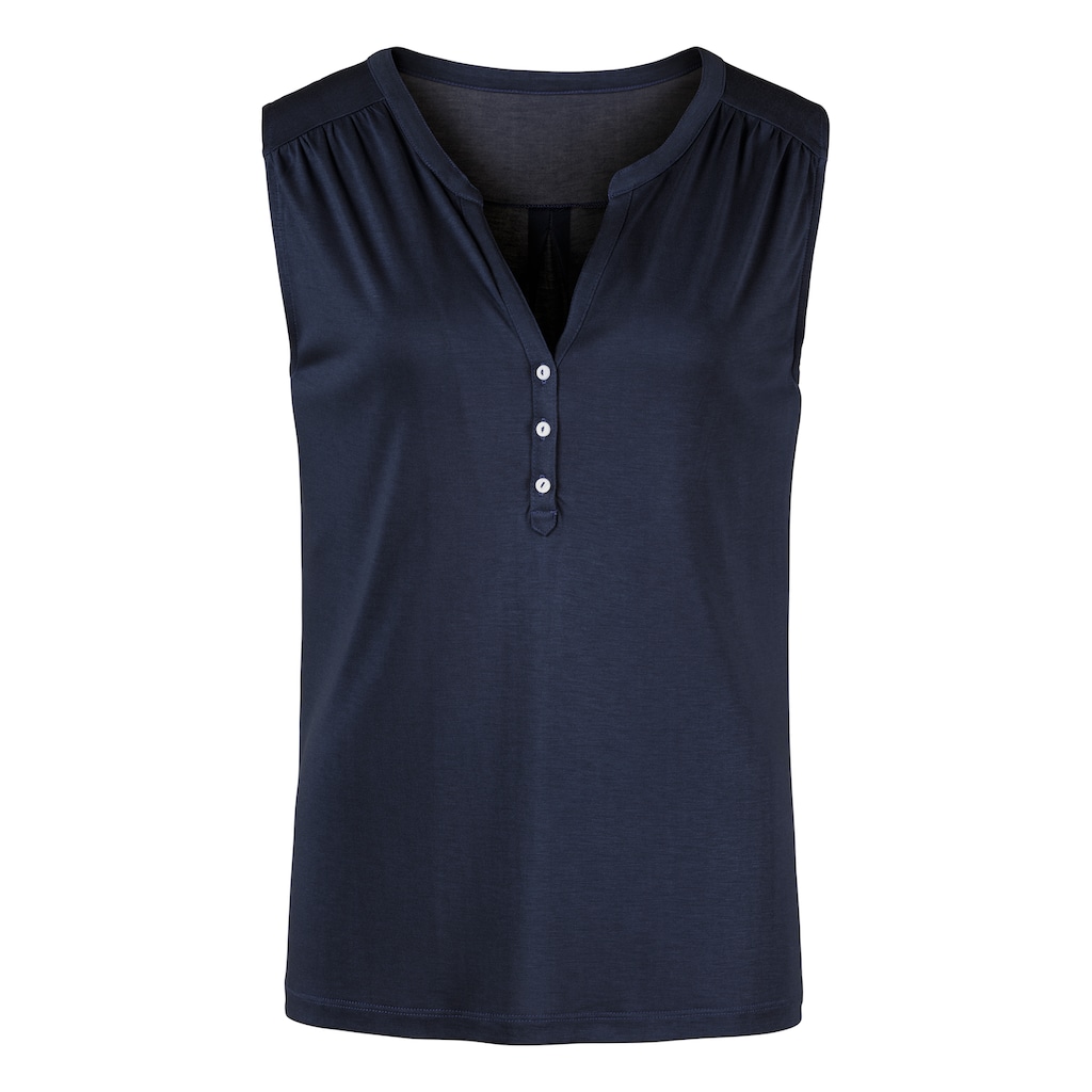LASCANA Shirttop, (2er-Pack), in modischer Blusenoptik