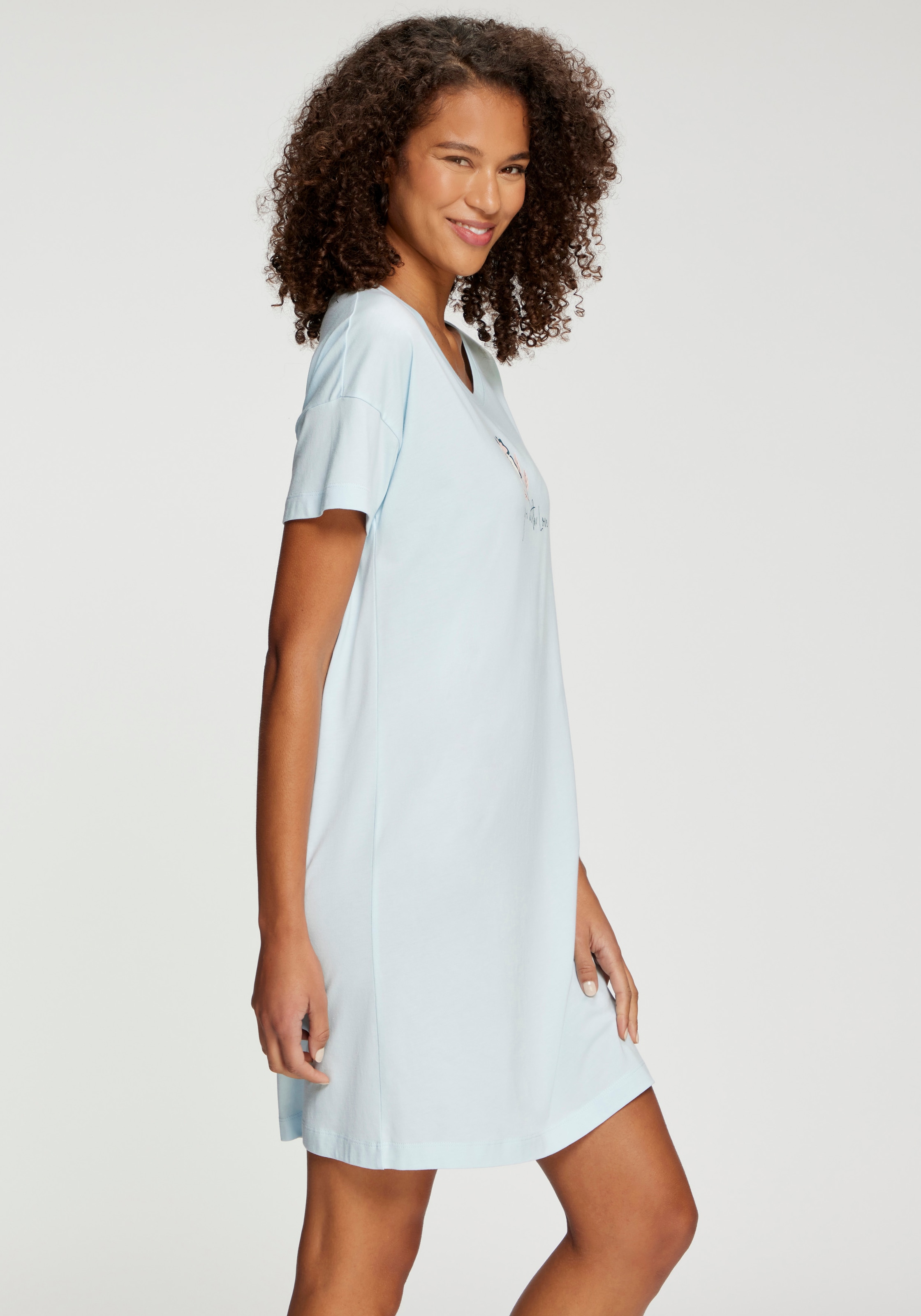 s.Oliver Chemise de nuit belle impression frontale